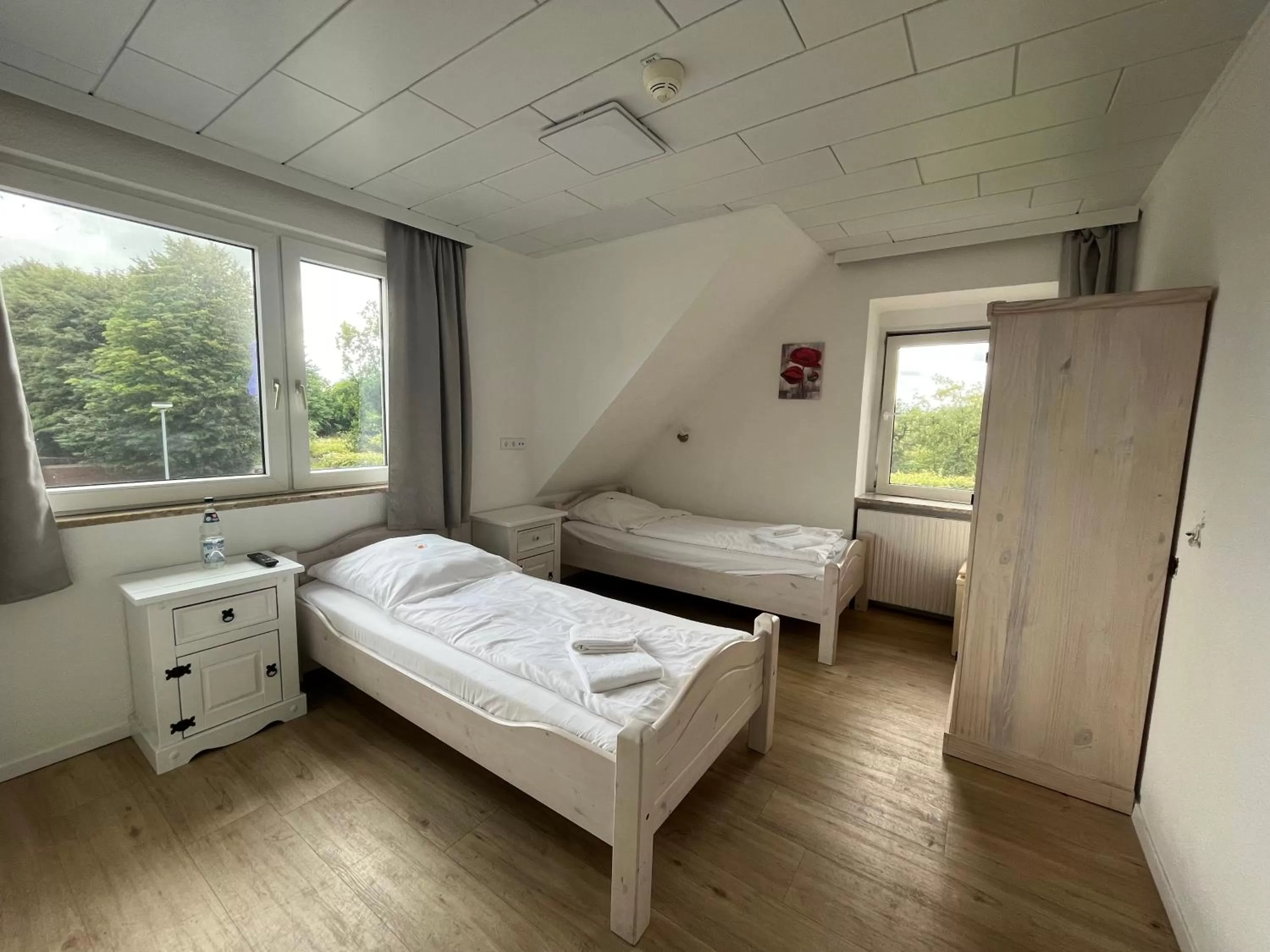 Economy Twin Room located annex building in Hotel Seeblick Försterhaus