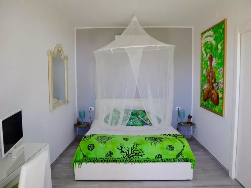 Bed in Villa Tropical