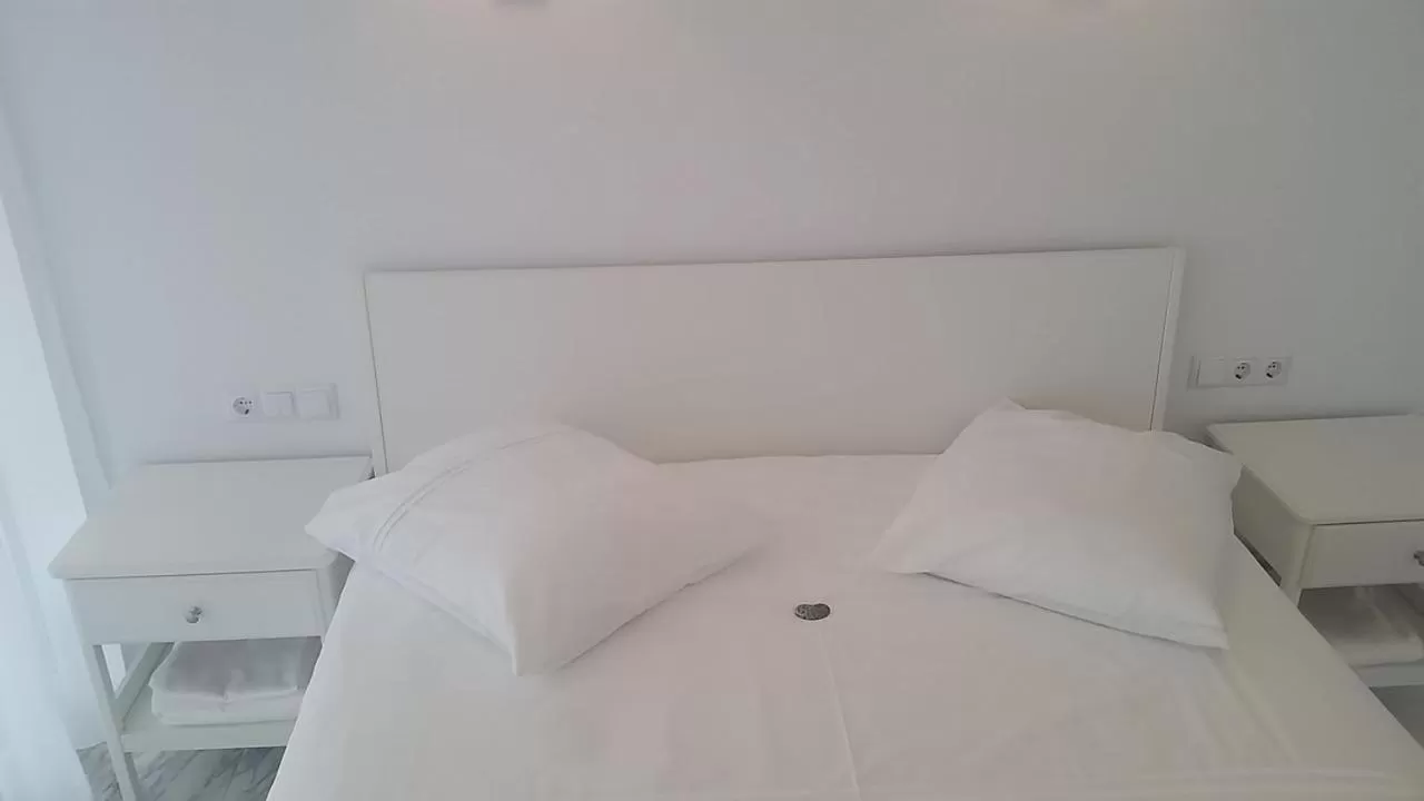 Bed in PURE WELLNESS SEA-VIEW Beluga & Dolphin Luxury HOTEL apartments