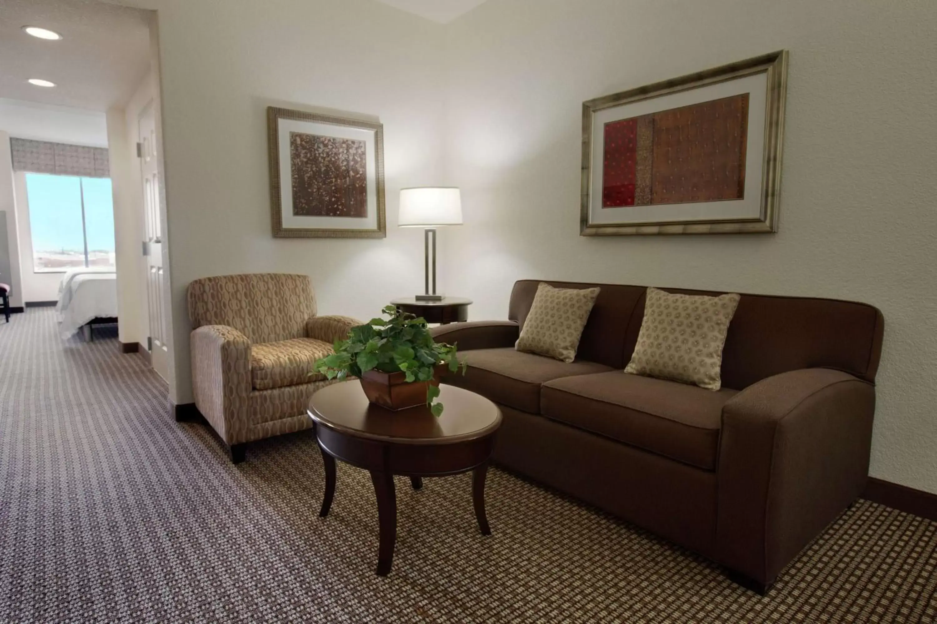 Living room, Seating Area in Hilton Garden Inn New Braunfels