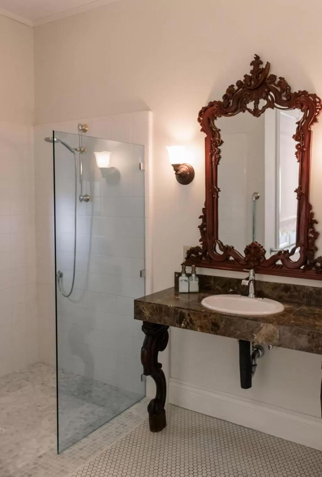 Bathroom in The Grape Leaf Inn