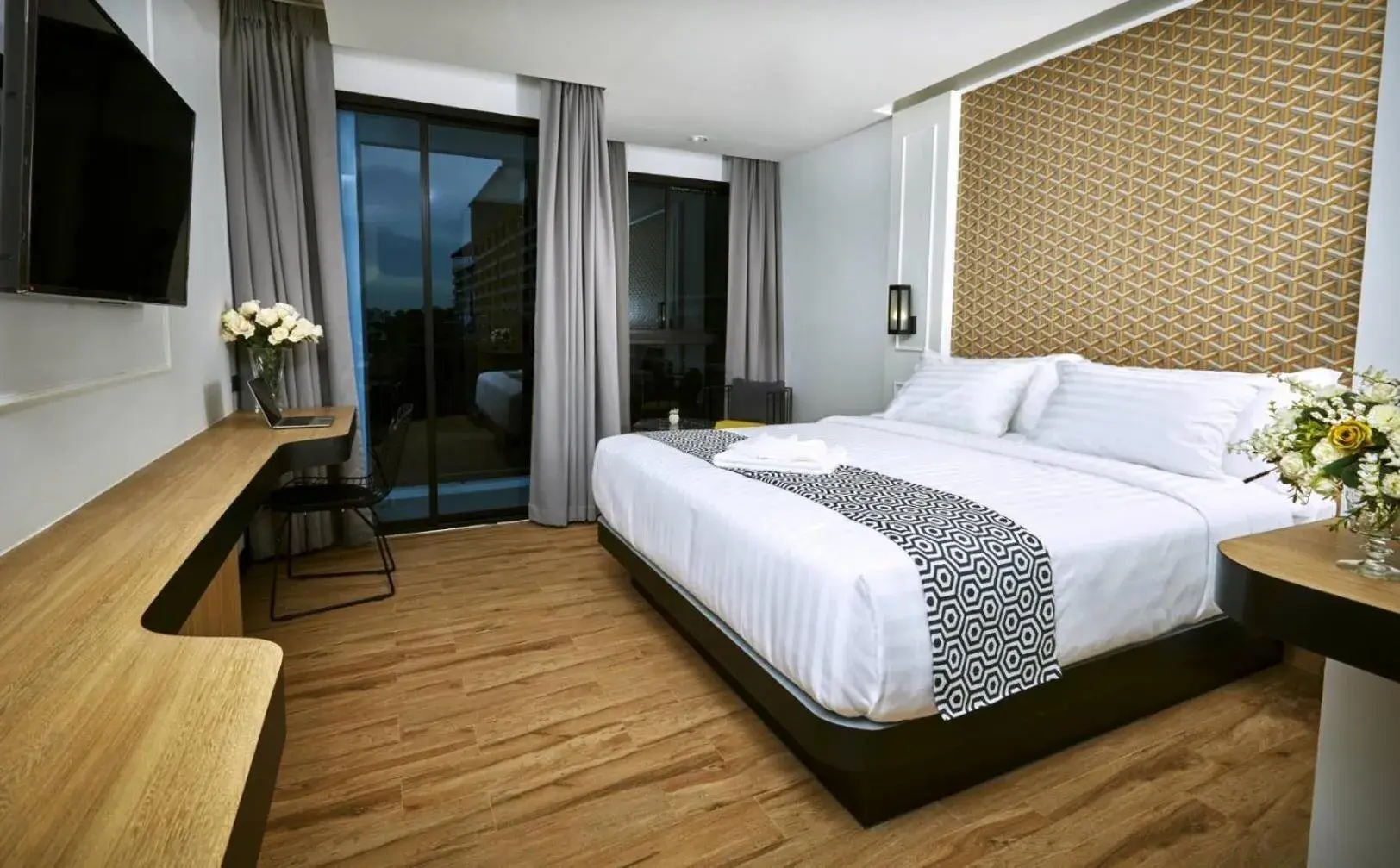 Bed in Chezzotel Pattaya