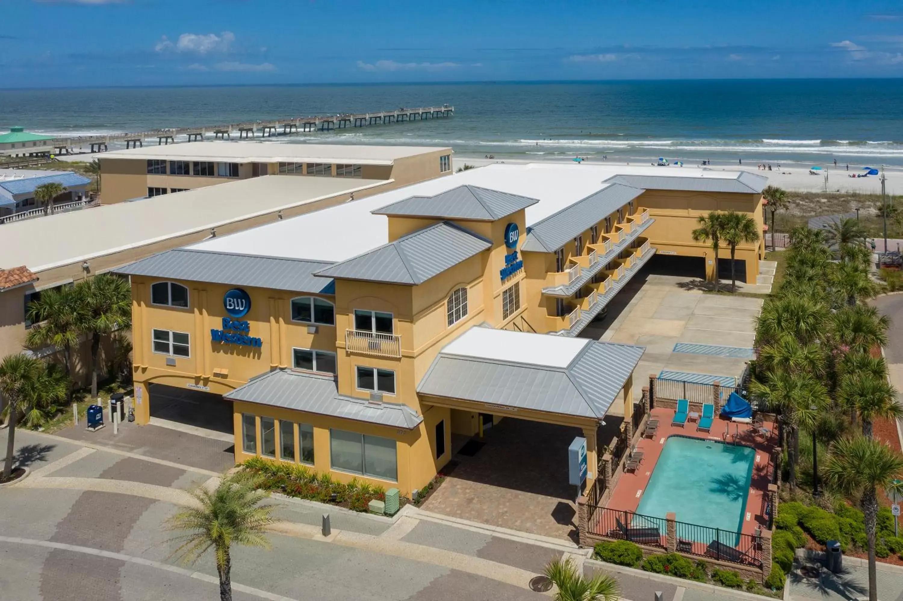 Property building, Bird's-eye View in Best Western Oceanfront