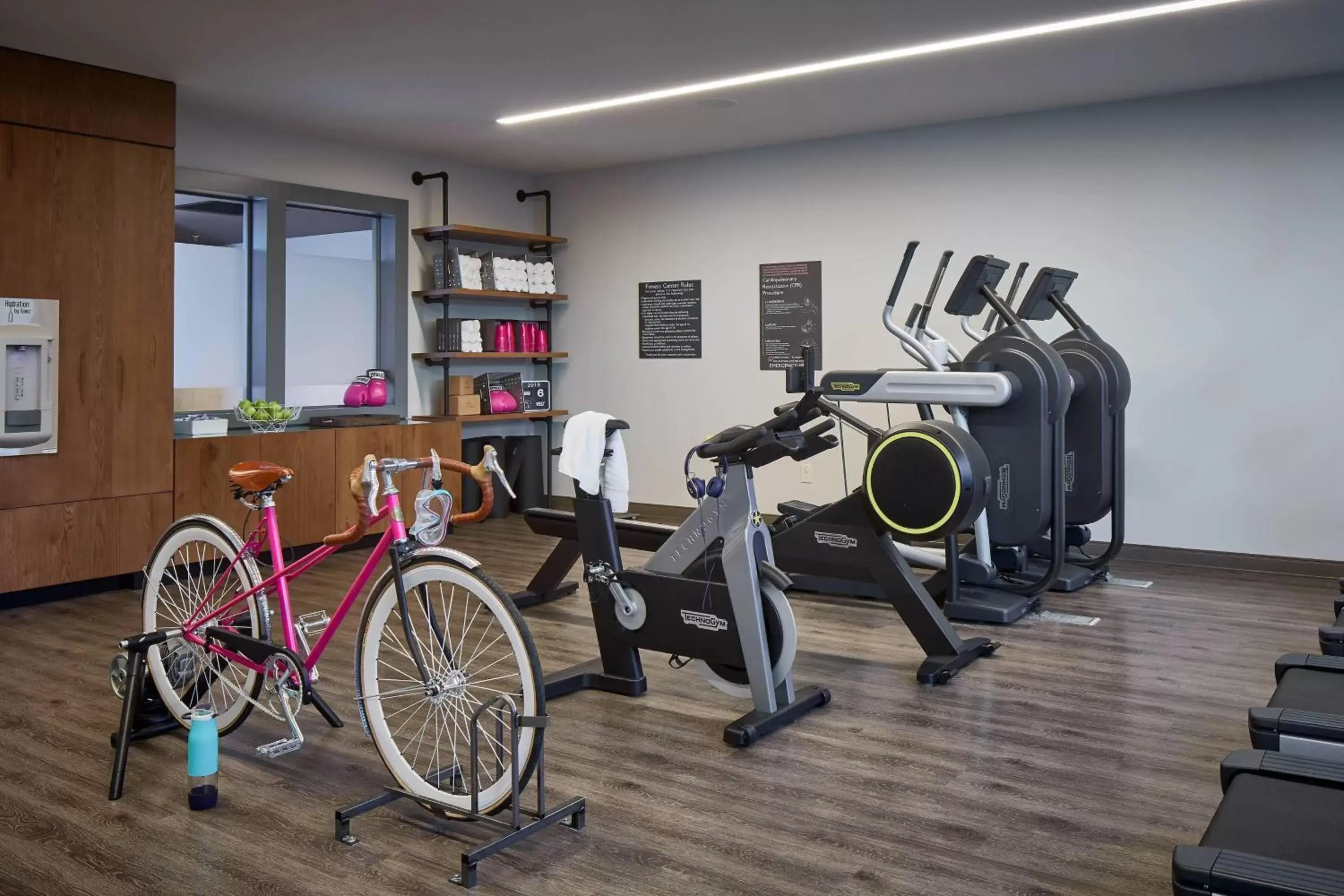 Fitness centre/facilities in Moxy Atlanta Midtown