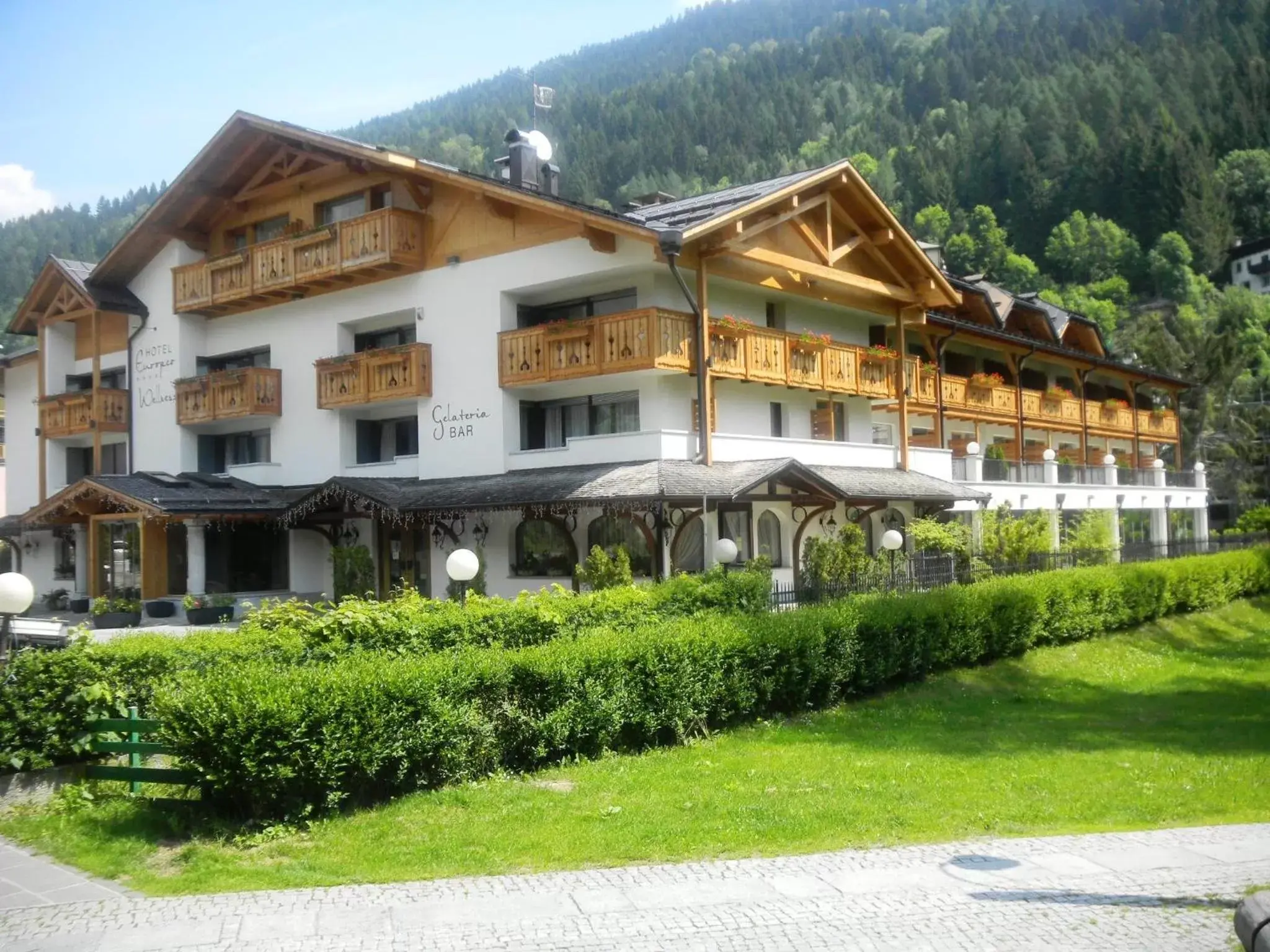 Facade/entrance, Property Building in Hotel Europeo Alpine Charme & Wellness