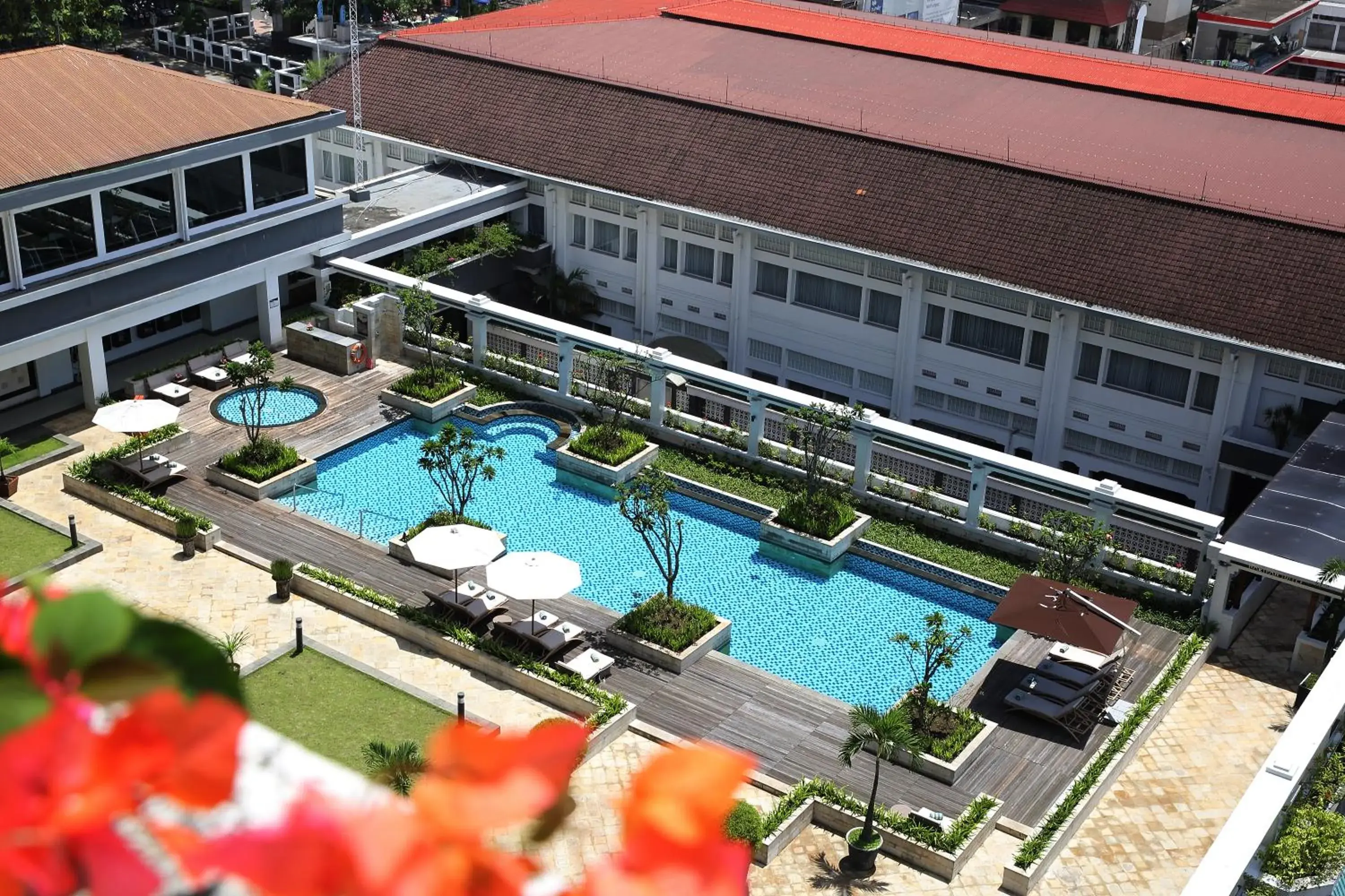 Swimming pool, Pool View in Grand Hotel Preanger