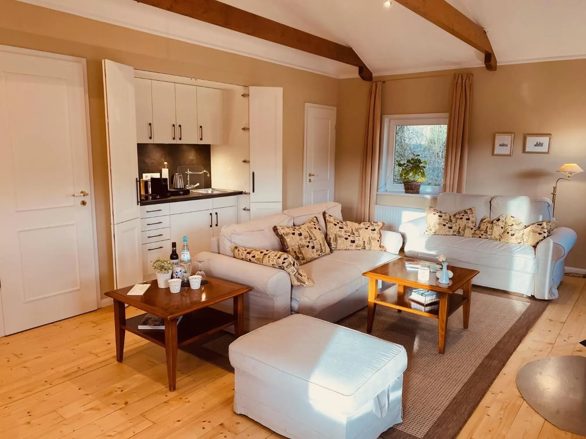 Living room, Seating Area in Landhaus Eggert