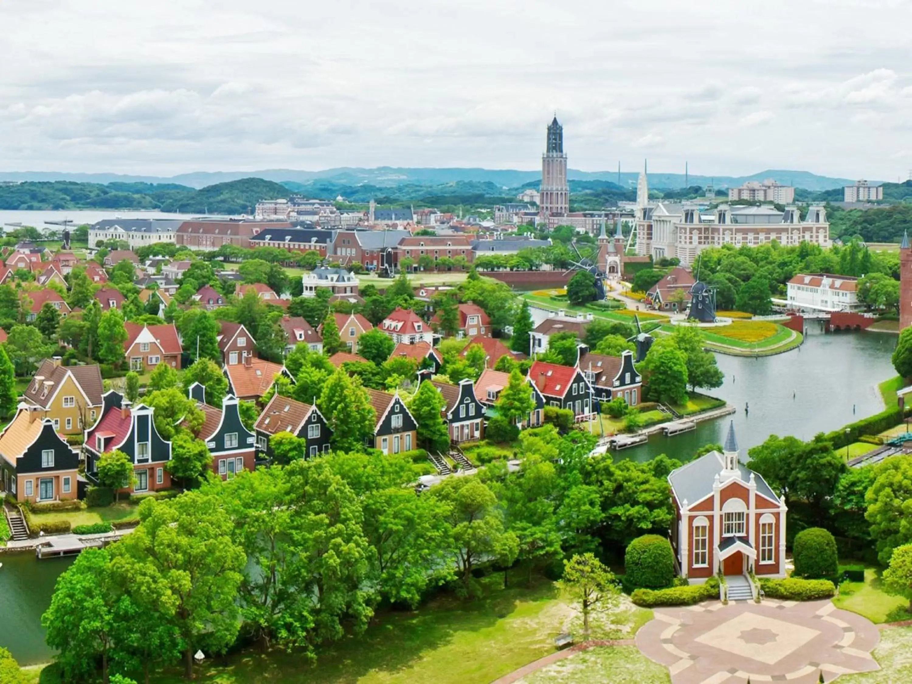 Bird's-eye View in Hotel Okura JR Huis Ten Bosch