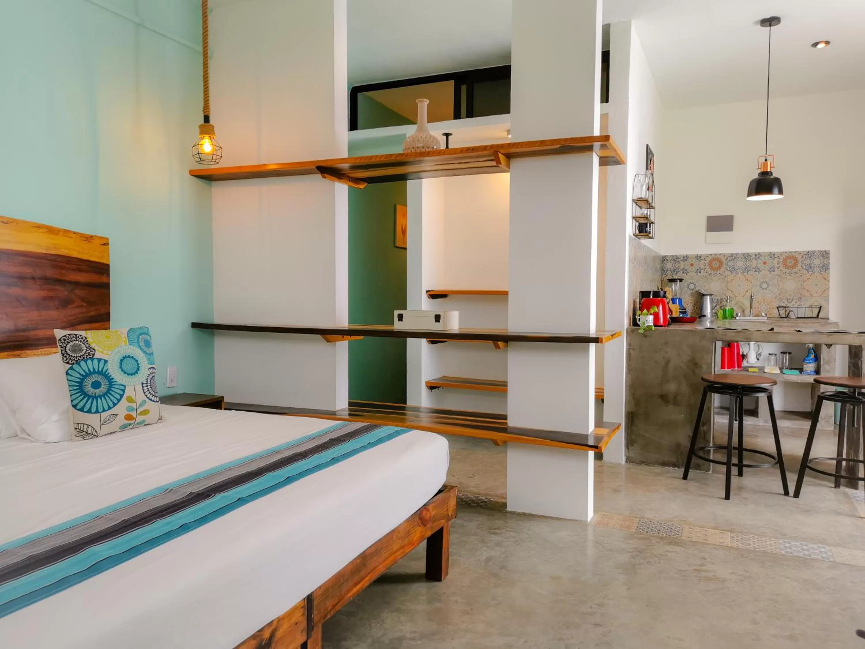 Bed in Les Suites Calle 2 by Galian