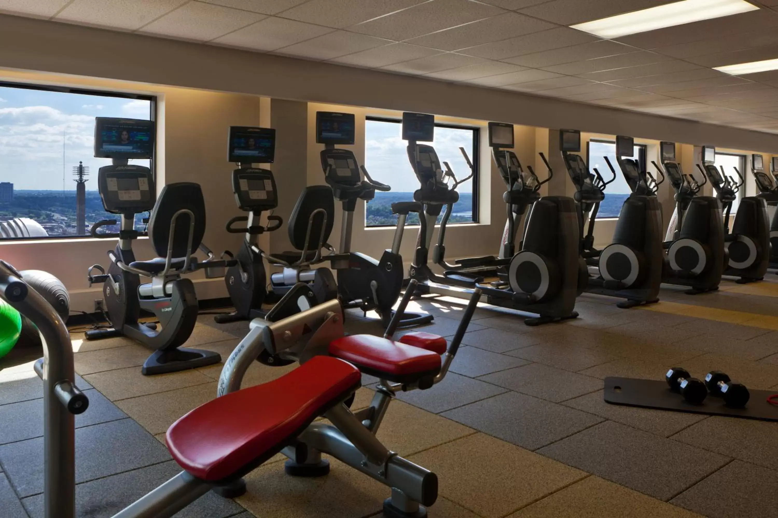 Fitness centre/facilities, Fitness Center/Facilities in Kansas City Marriott Downtown