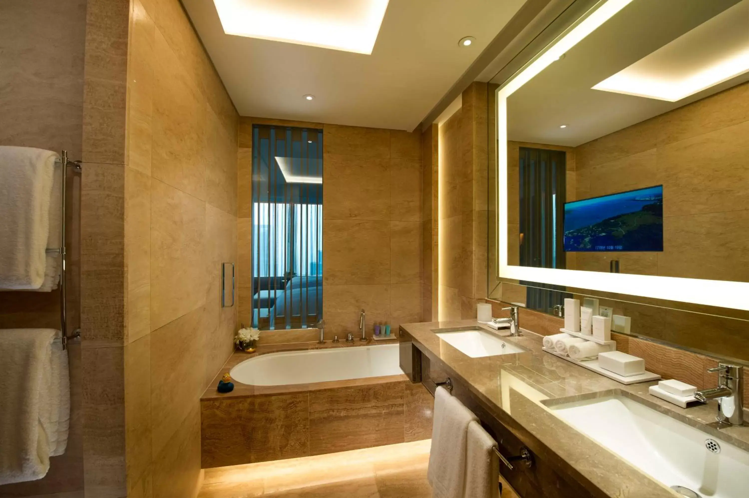 Bathroom in Conrad Seoul