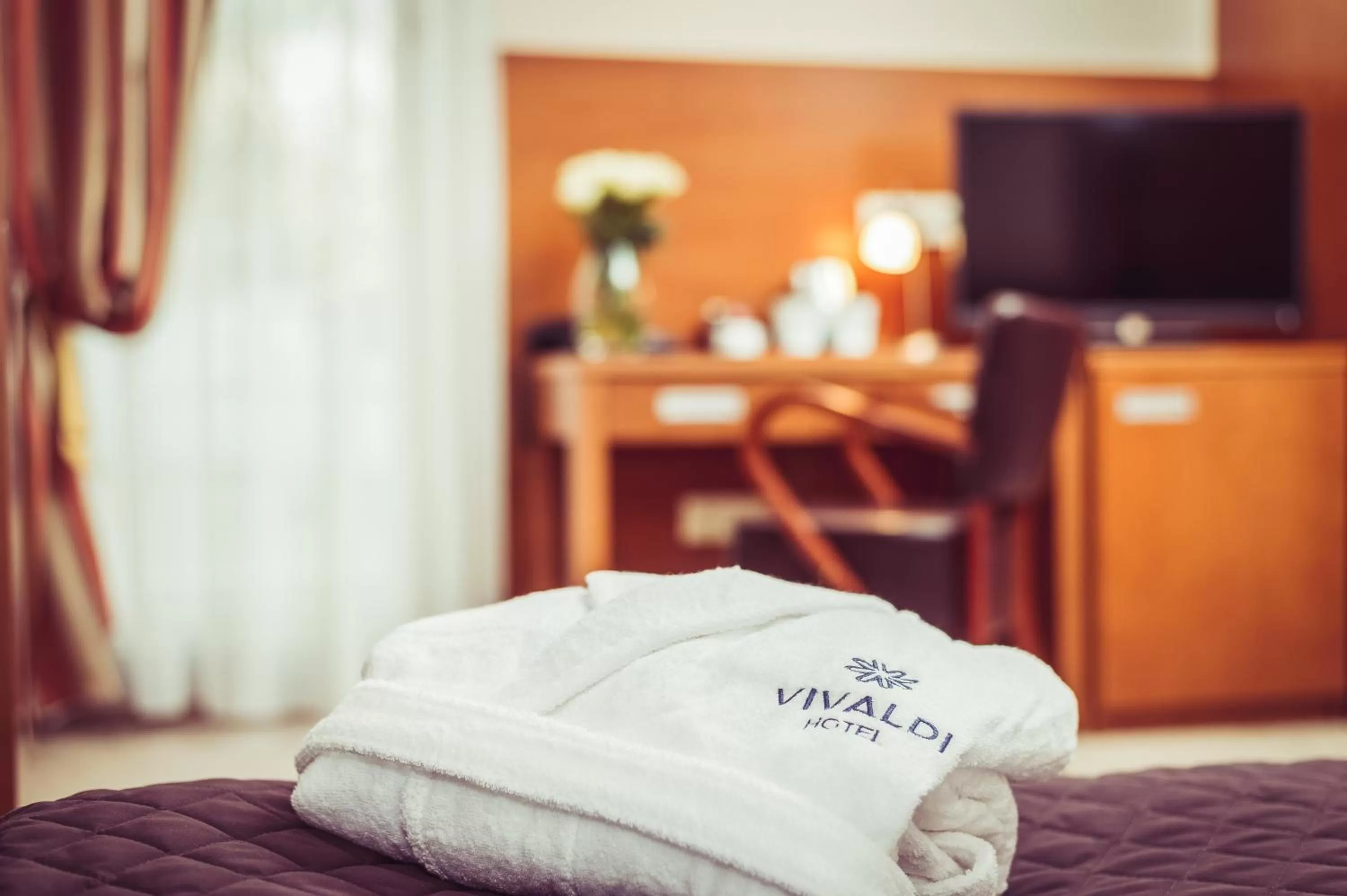 Decorative detail, Bed in Hotel Vivaldi