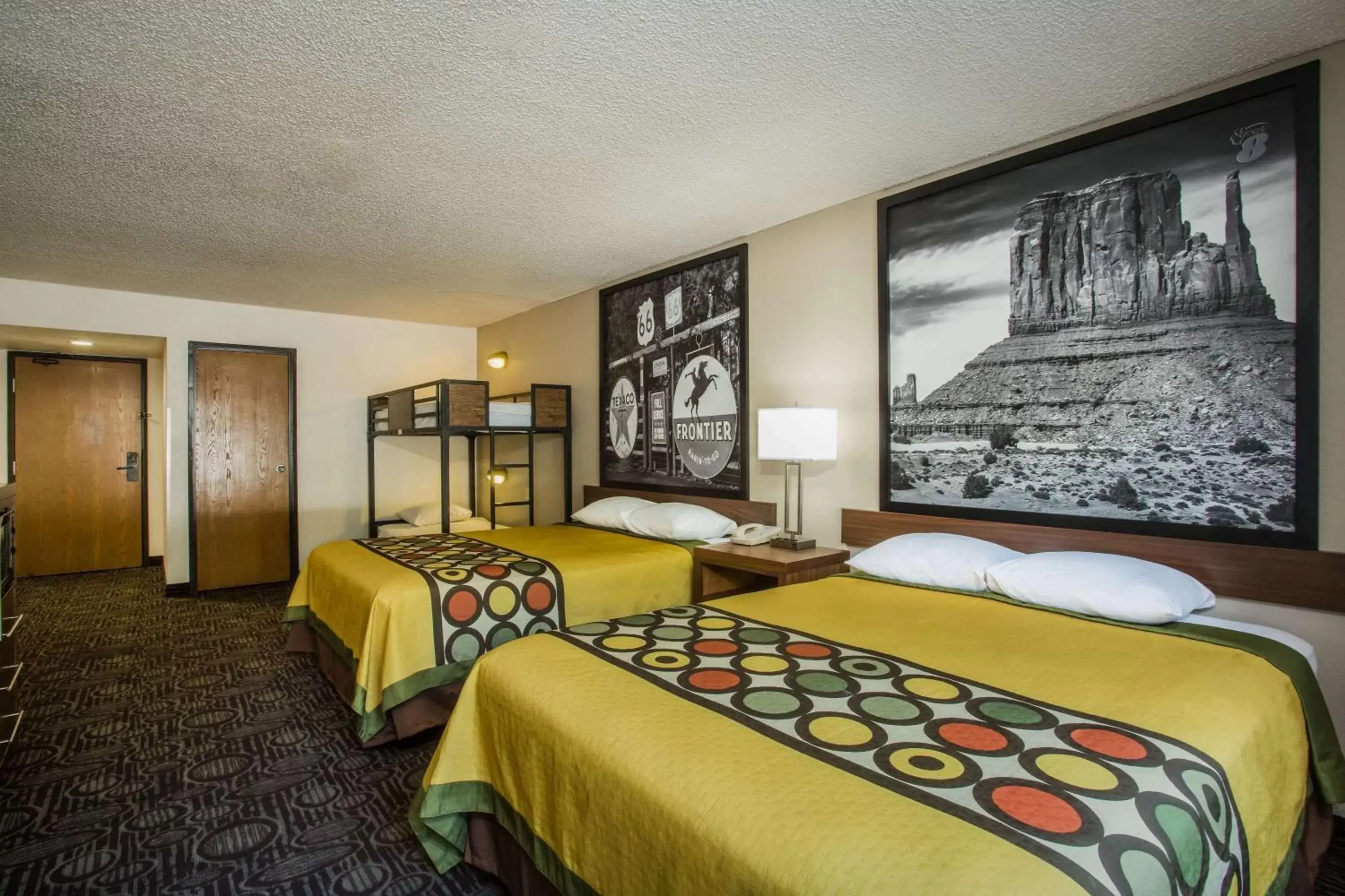 Photo of the whole room in Super 8 by Wyndham Flagstaff