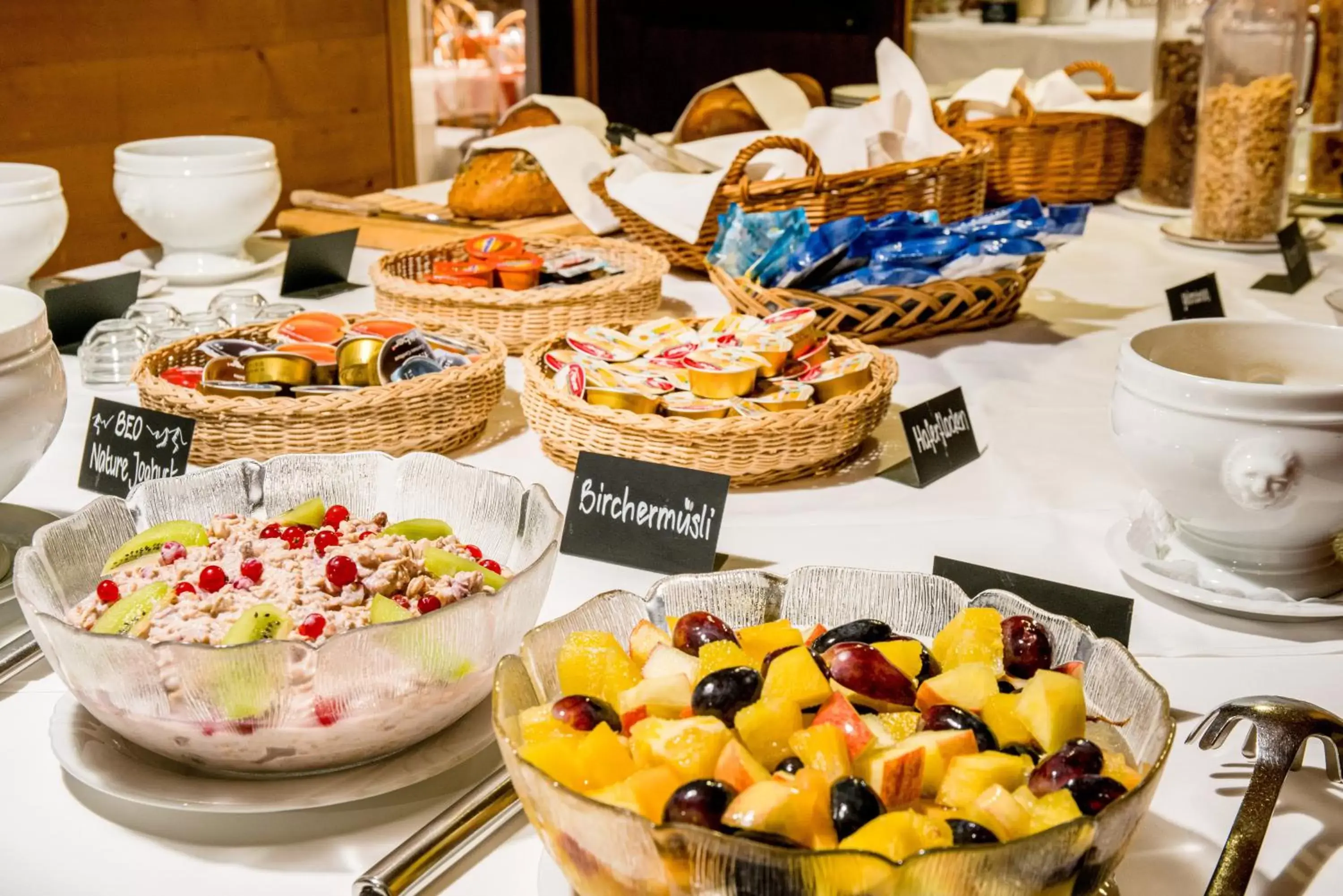 Buffet breakfast, Food in Hotel Lindenhof by Crossworld AG