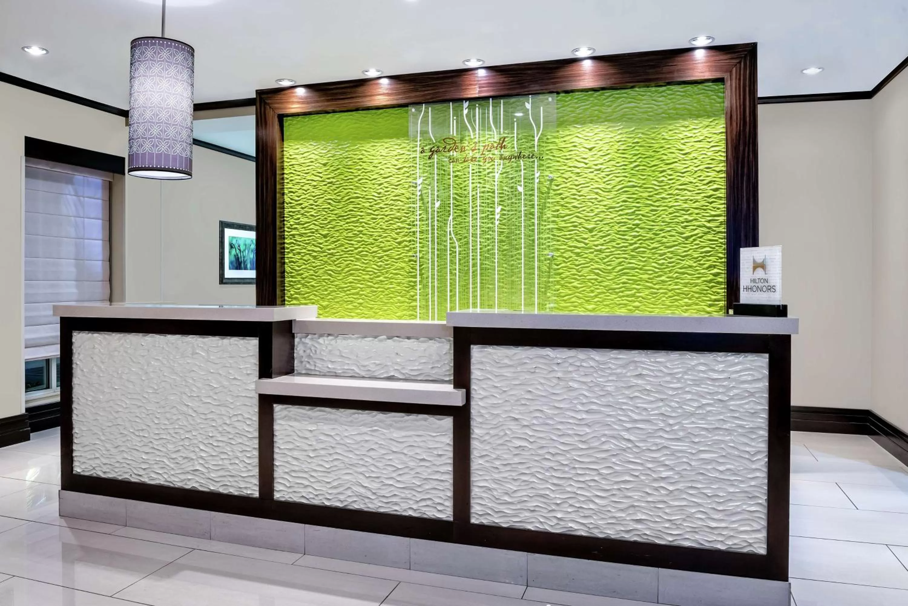 Lobby or reception in Hilton Garden Inn Victoria