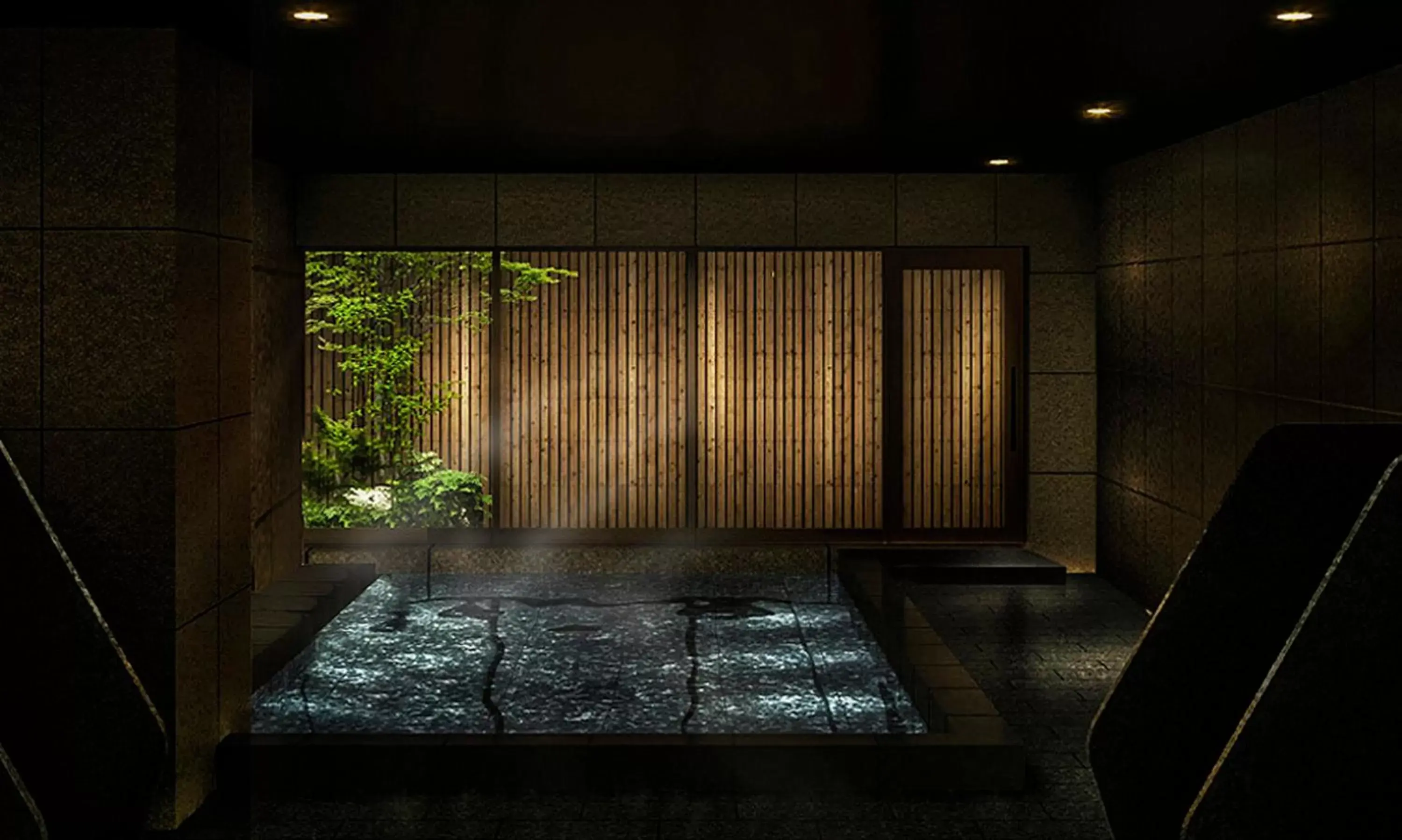 Public Bath in REF Matsuyama City Station by VESSEL HOTELS