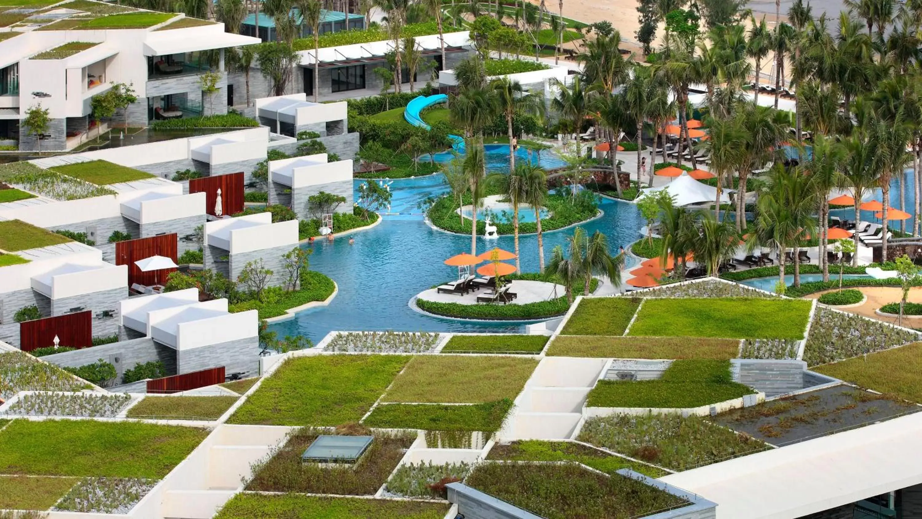 Swimming pool, Bird's-eye View in InterContinental Sanya Resort, an IHG Hotel