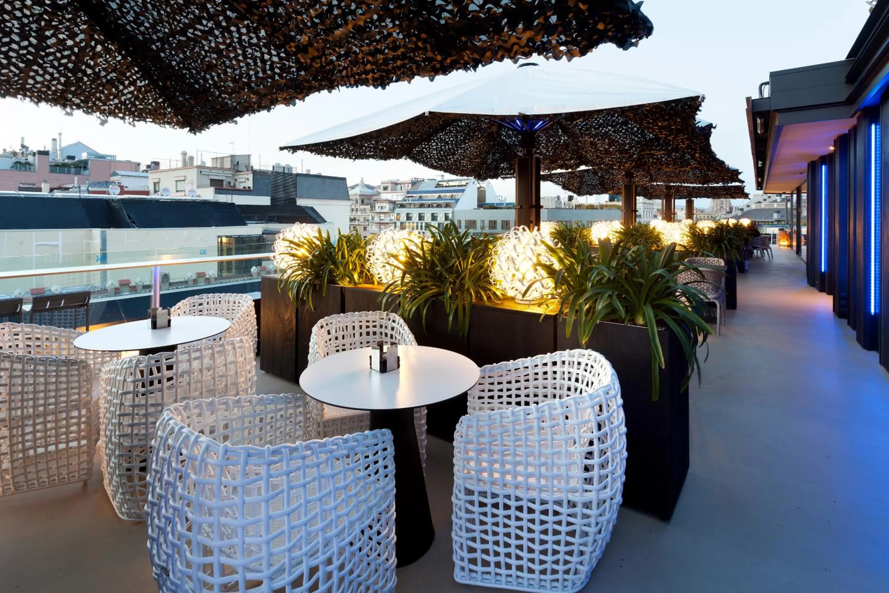 Balcony/Terrace in Hotel Condes de Barcelona