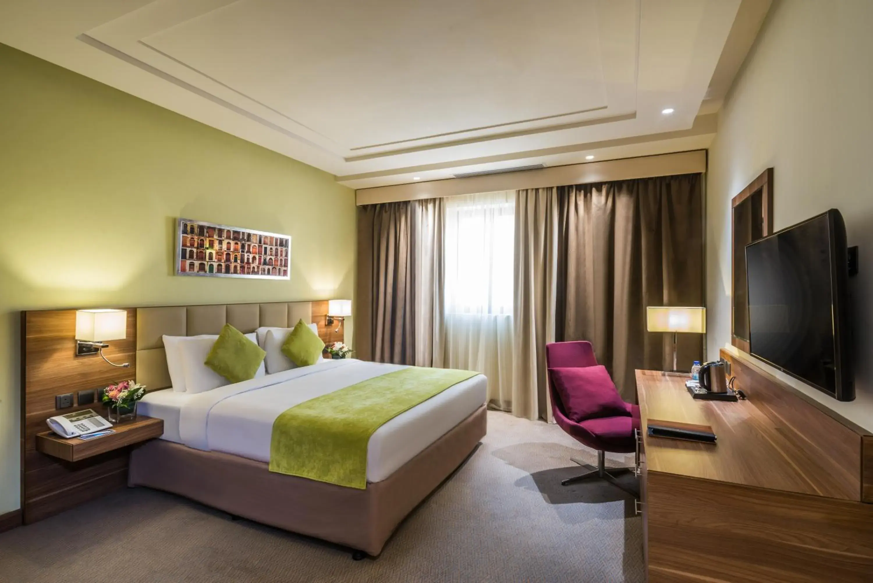 Bedroom, Bed in Mena Hotel Tabuk Bedroom, Bed in Mena Hotel Tabuk