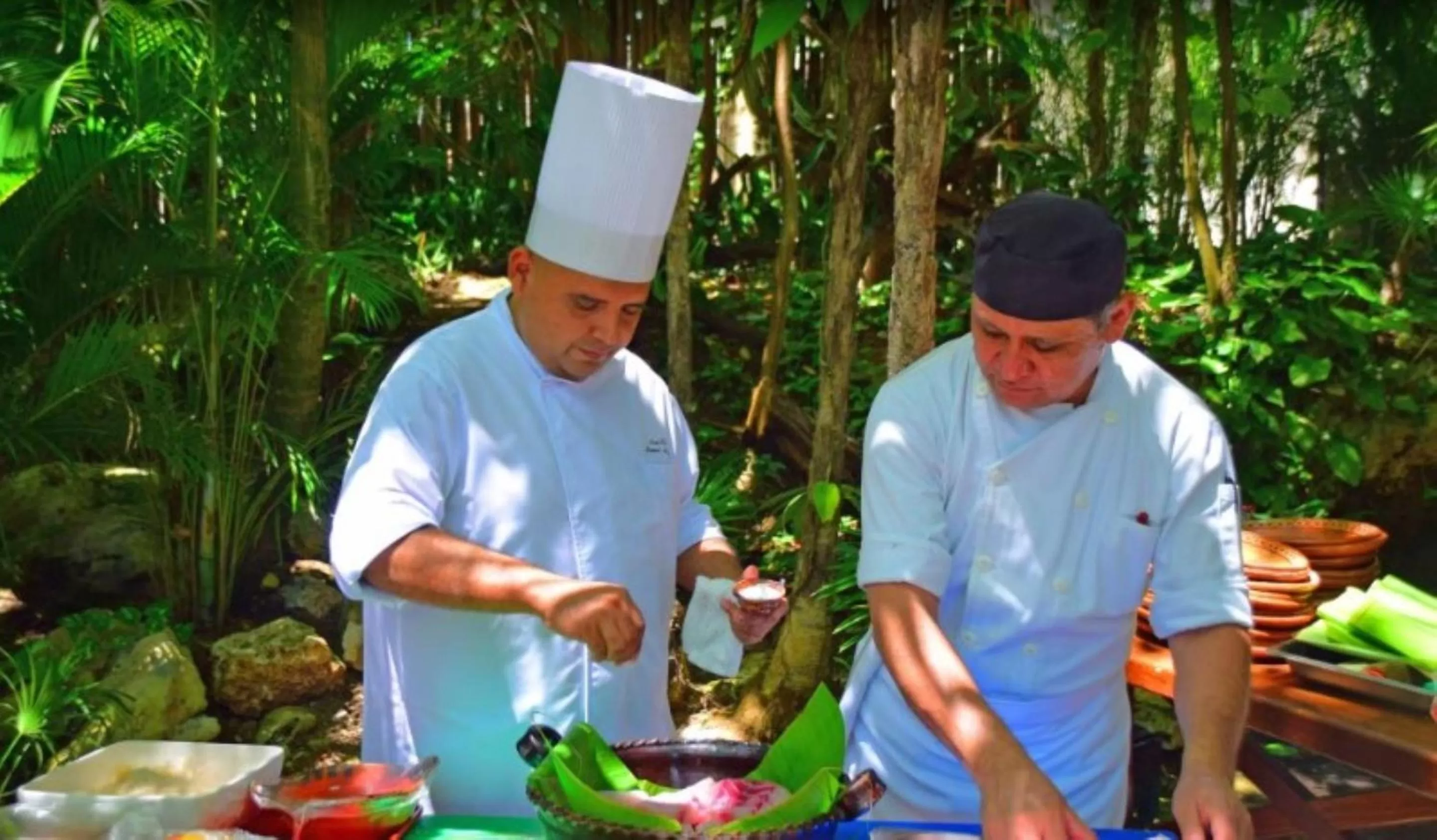 People in Mahekal Beach Front Resort & Spa