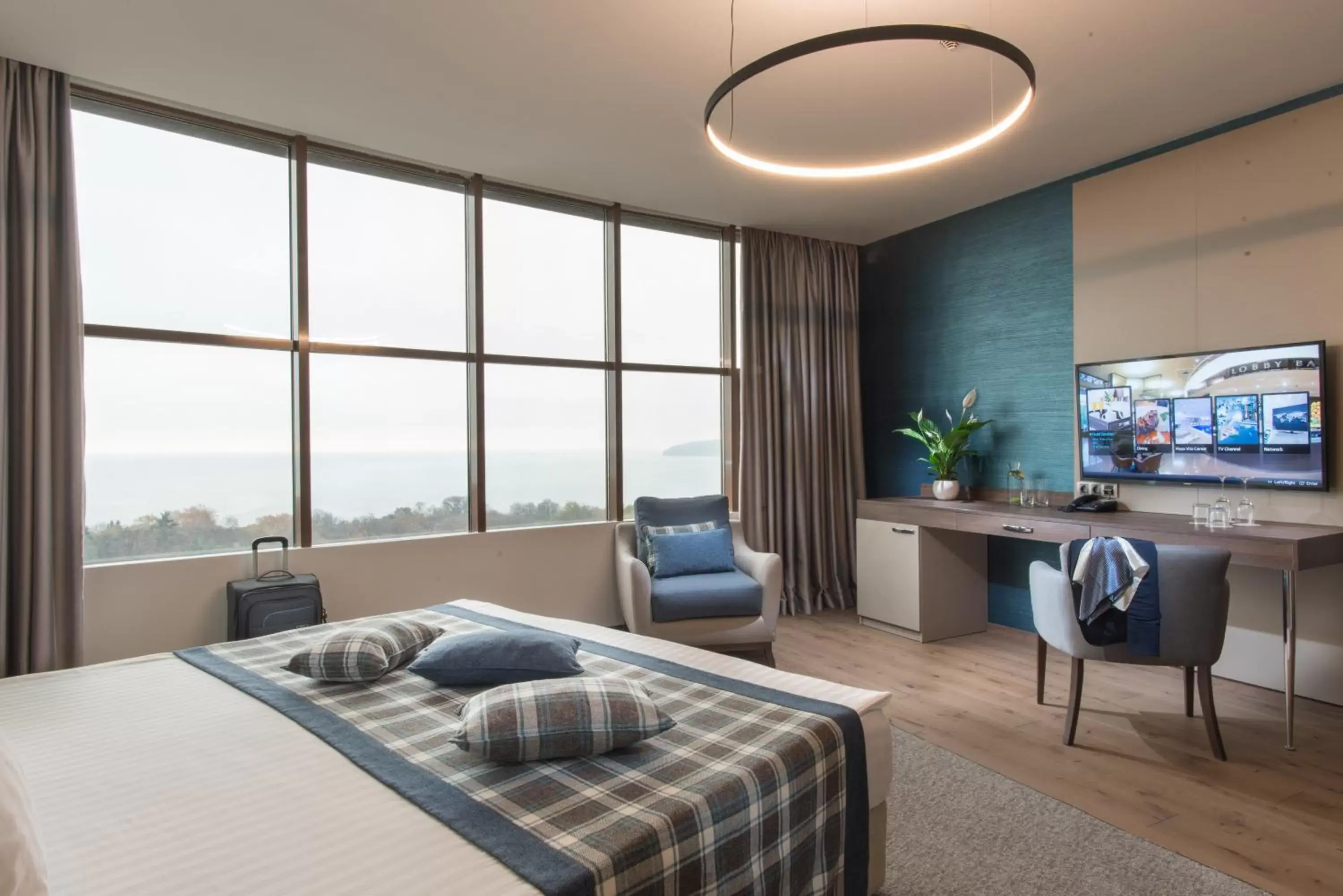 Sea view, TV/Entertainment Center in Rosslyn Dimyat Hotel Varna