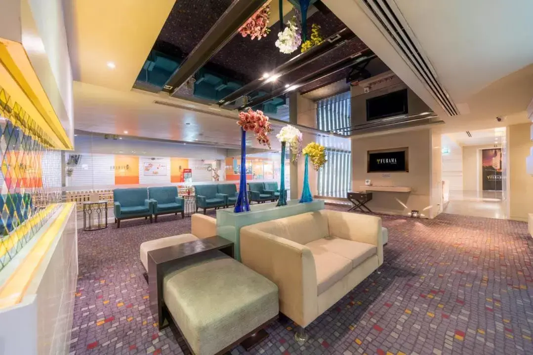 Seating area, Lobby/Reception in Furama Silom Hotel