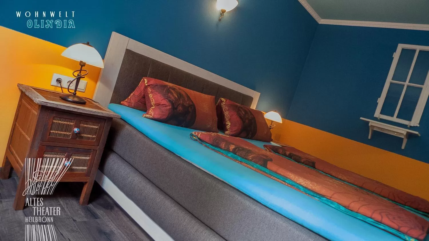 Bed in HOTEL ALTES THEATER Heilbronn