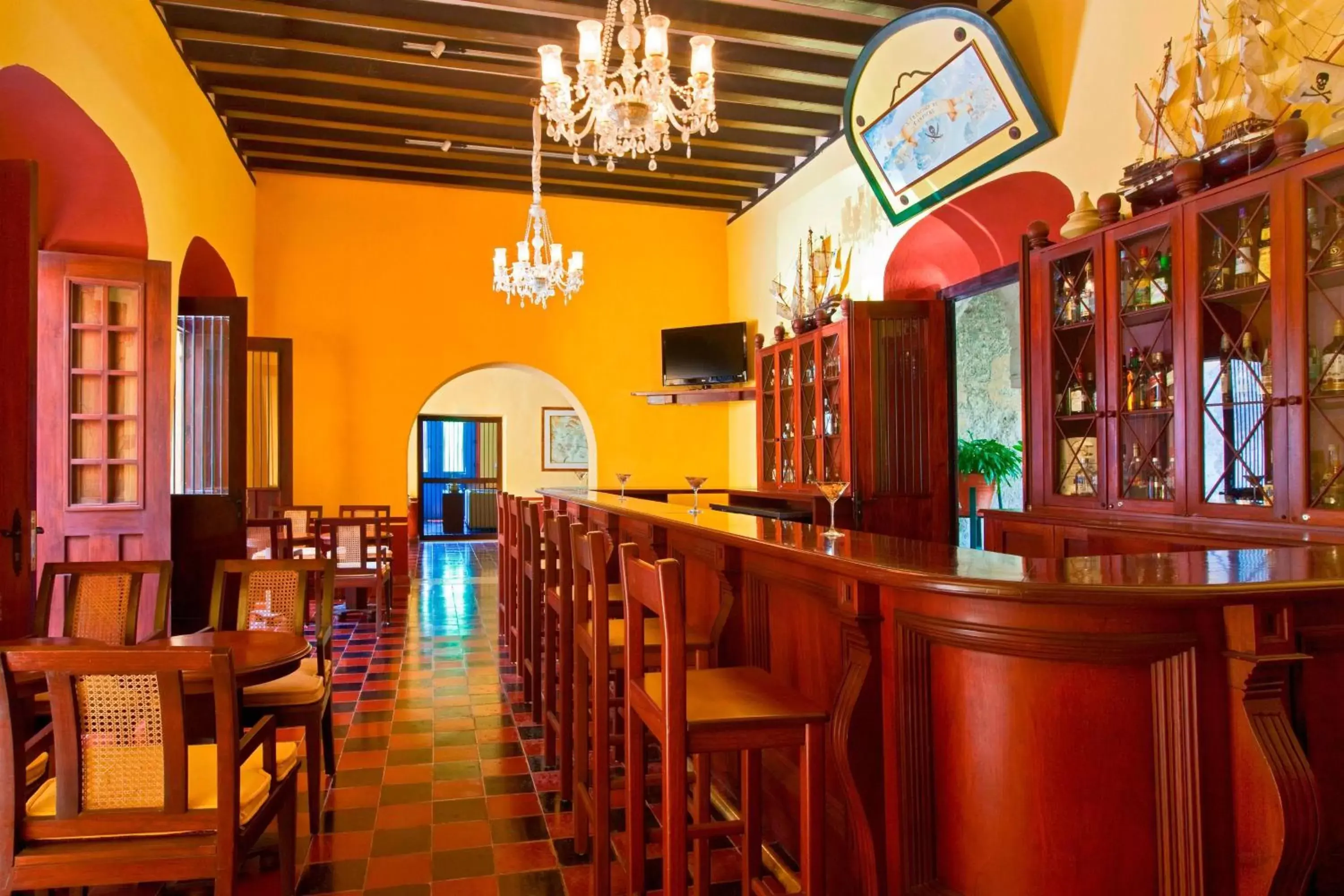 Restaurant/places to eat, Lounge/Bar in Hacienda Campeche