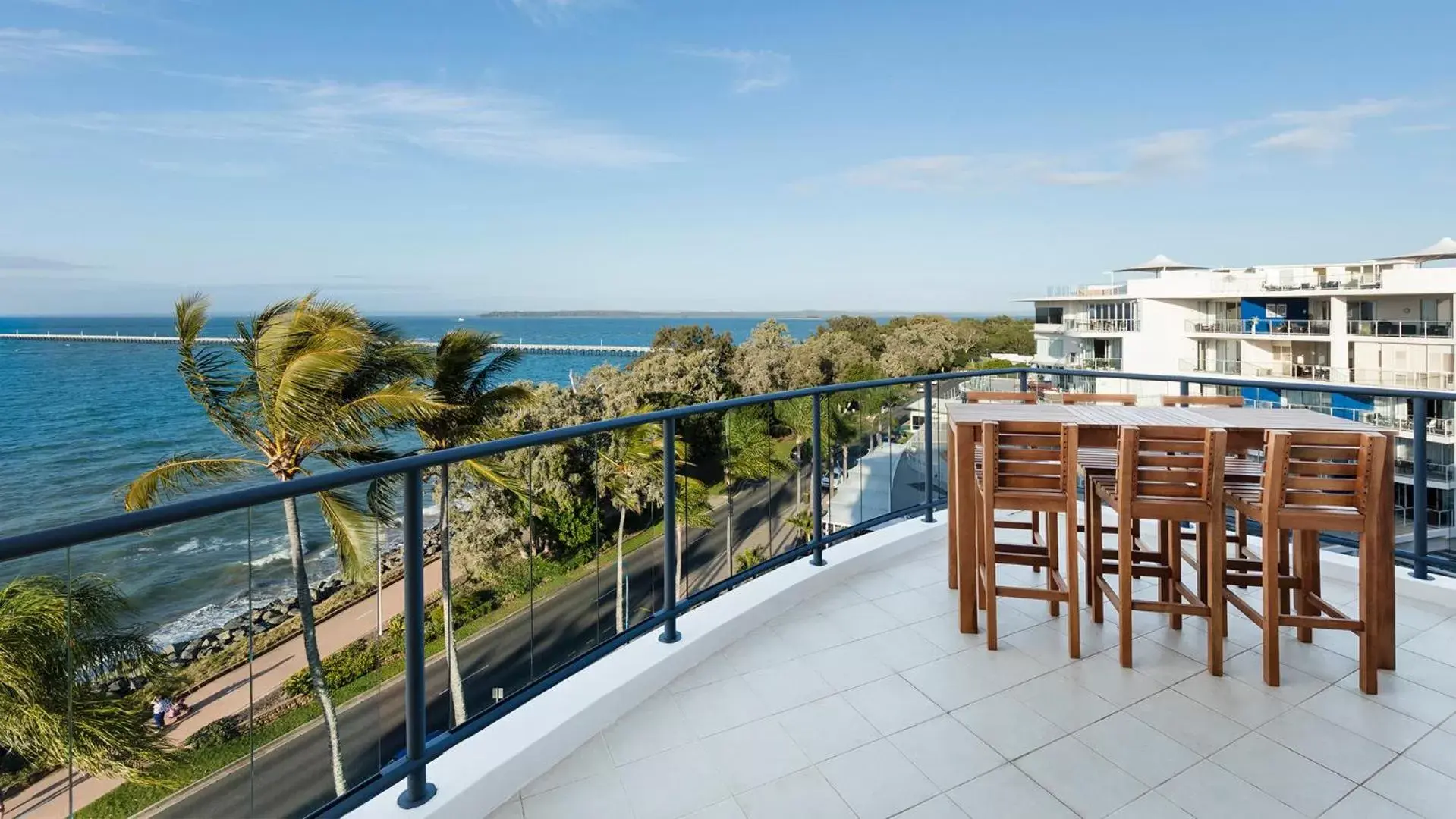 Balcony/Terrace in Oaks Hervey Bay Resort and Spa