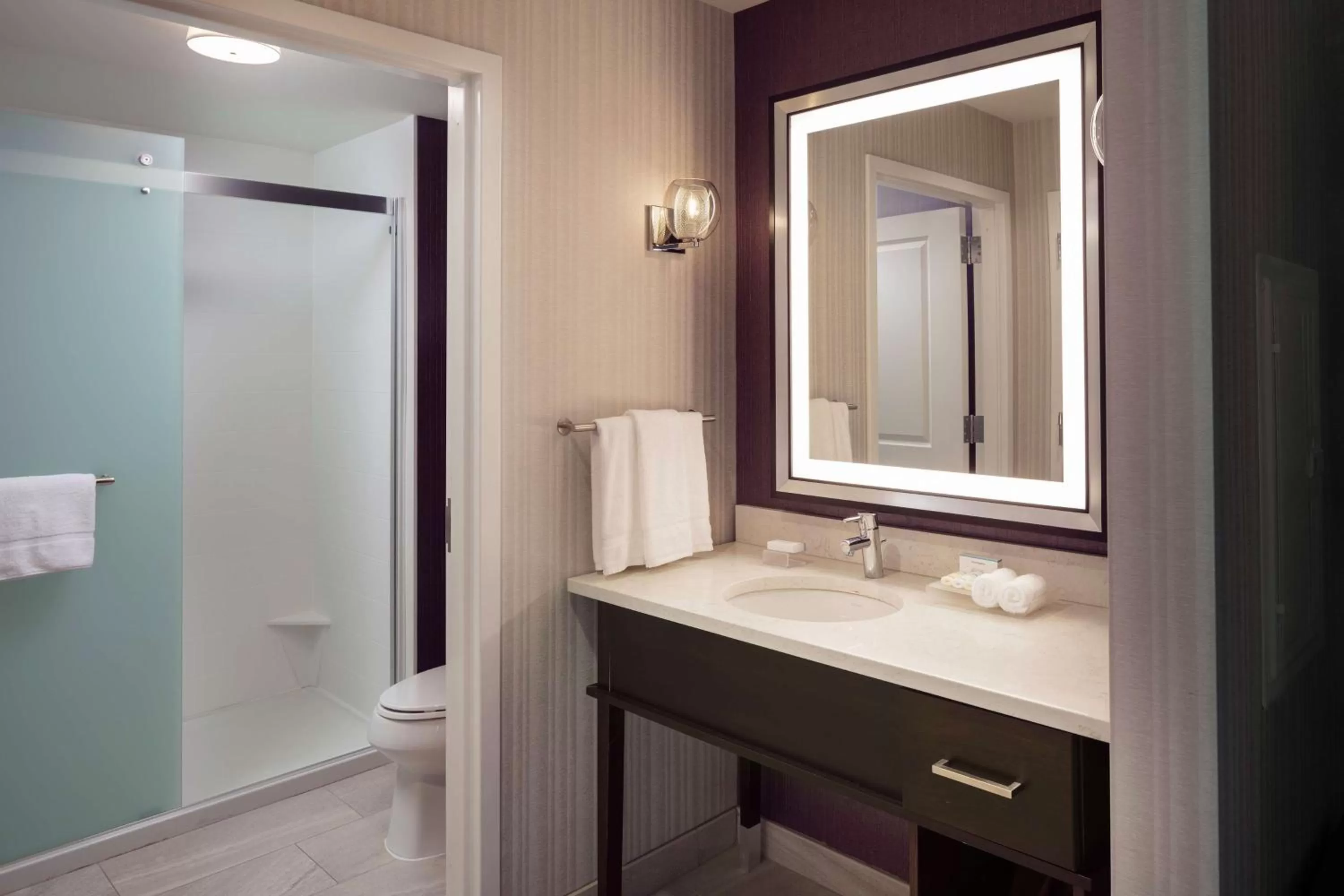 Bathroom in Homewood Suites by Hilton Needham Boston