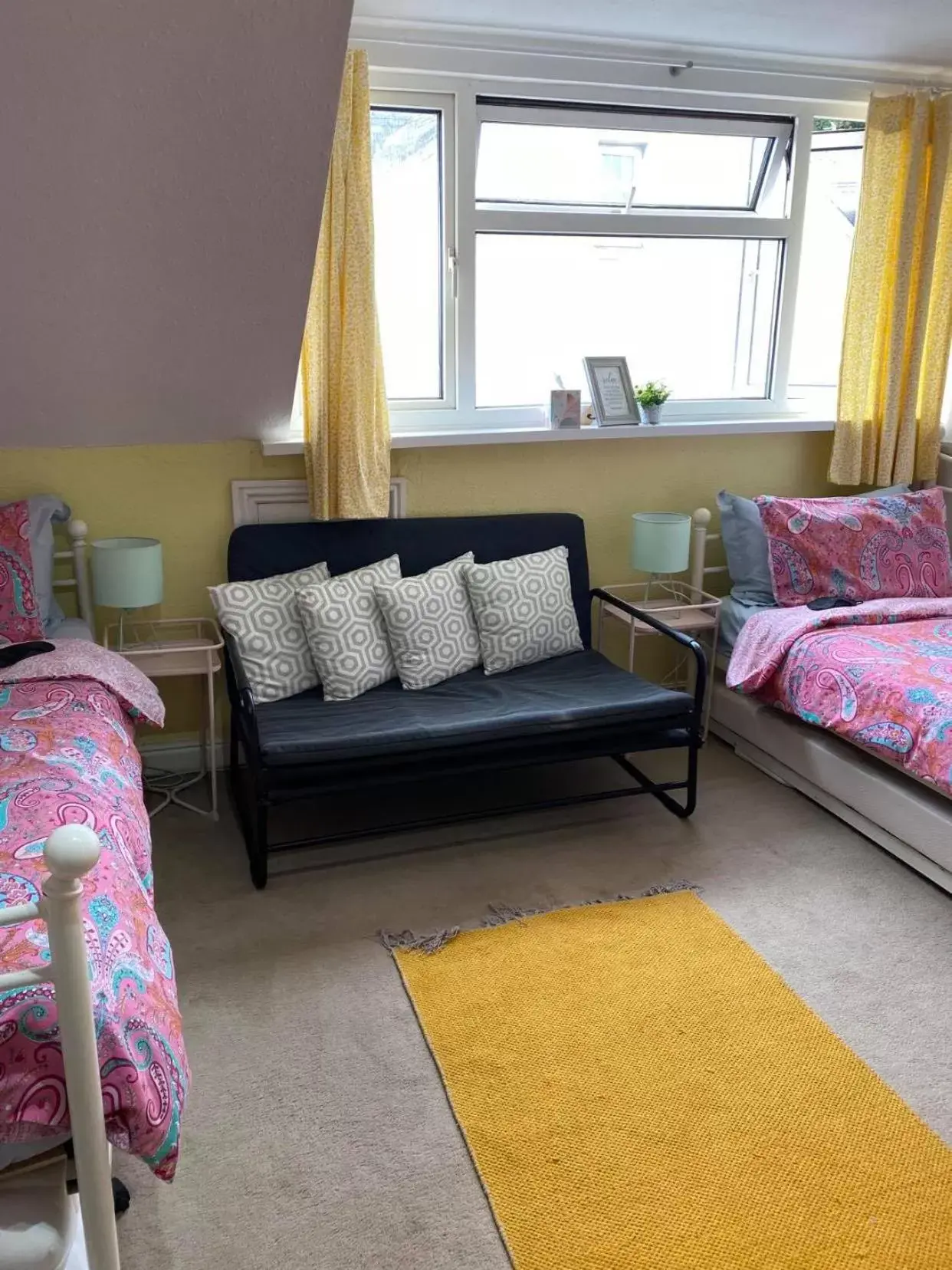 Bedroom, Seating Area in The Blue House B&B