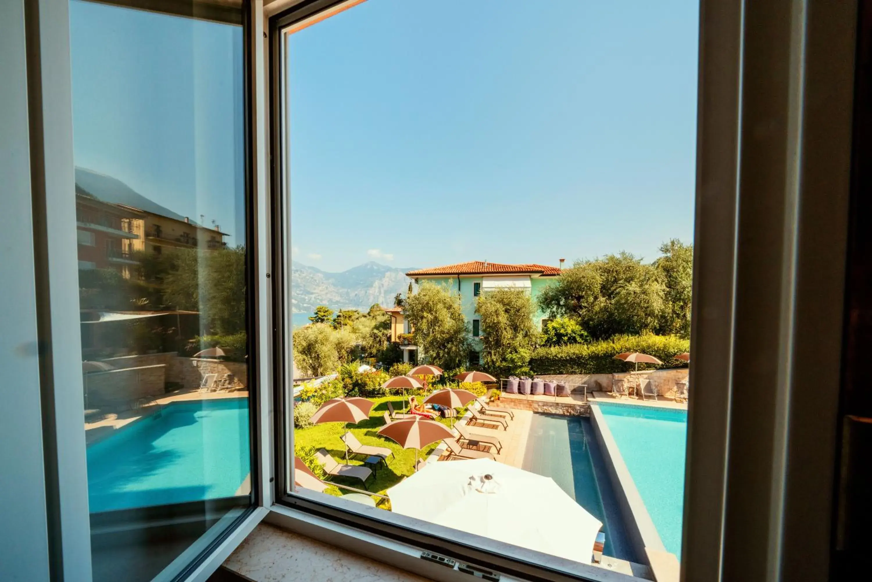 Pool View in Hotel Antonella