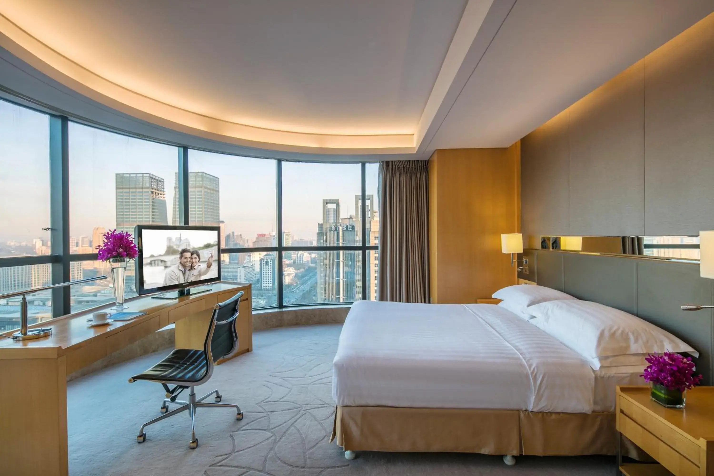 Bedroom in Ascott Raffles City Beijing