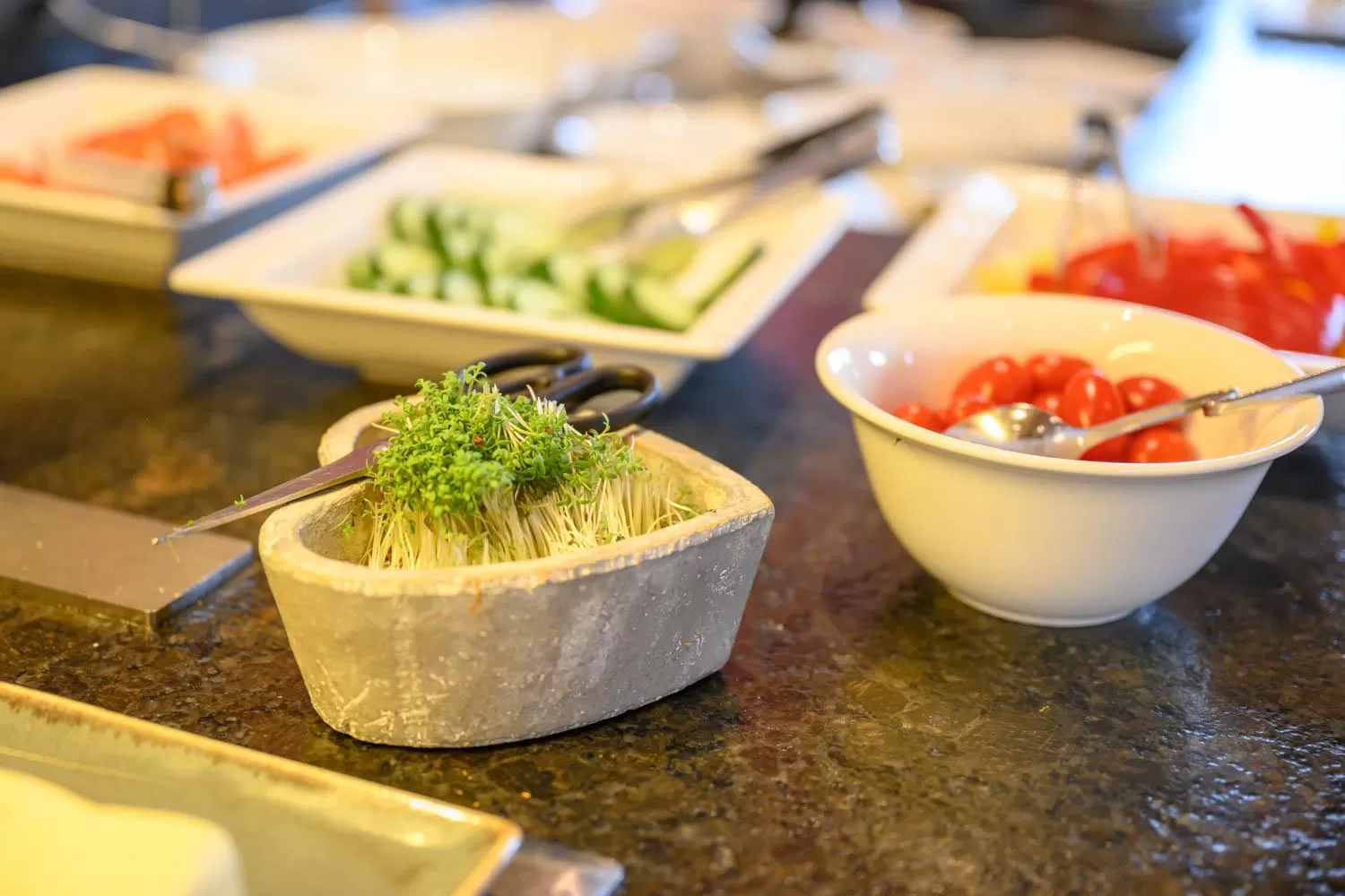 Food and drinks in Hotel Garni Melanie