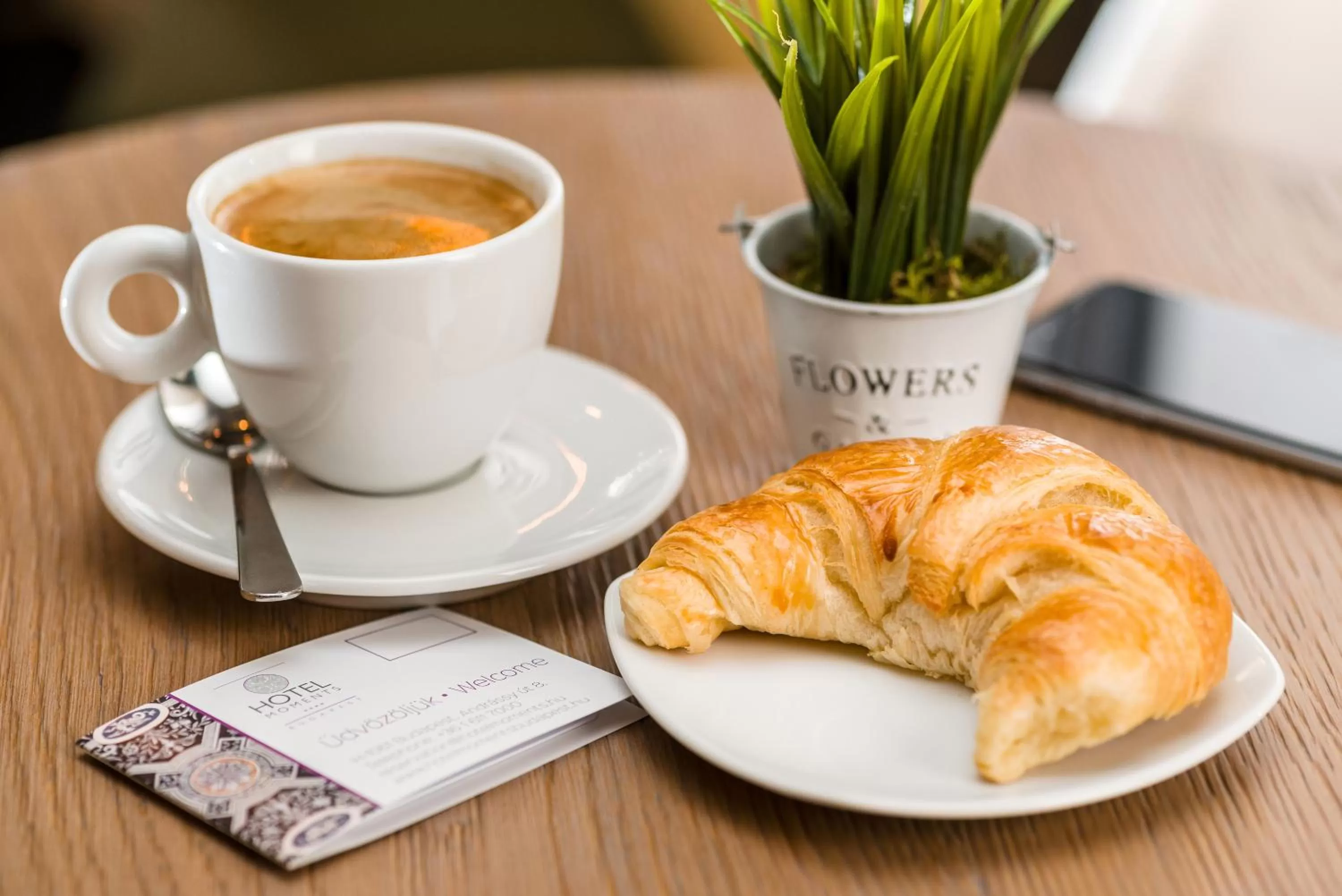 Food close-up in Hotel Moments Budapest by Continental Group