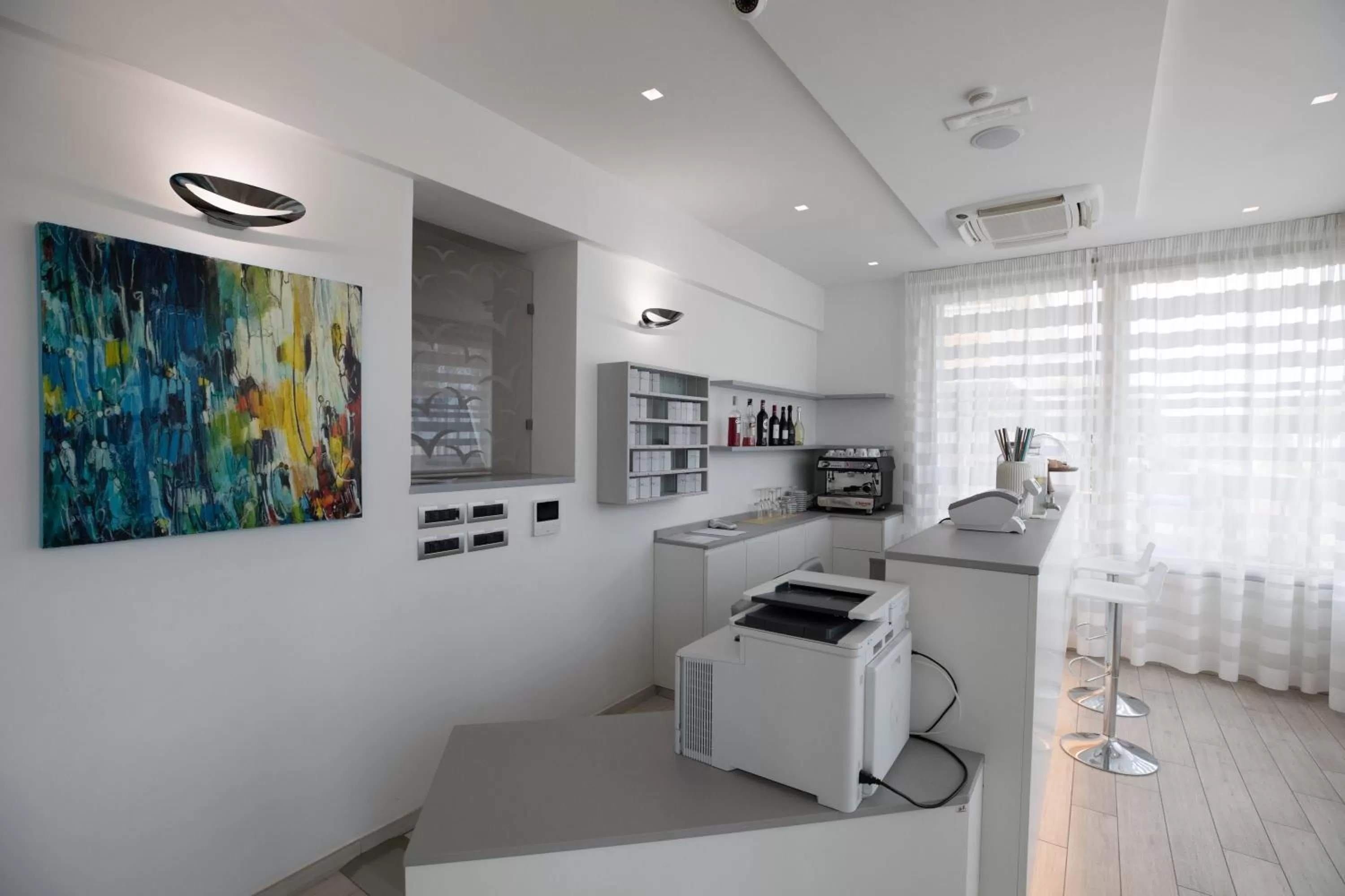 Lobby or reception in Hotel Gabbiano