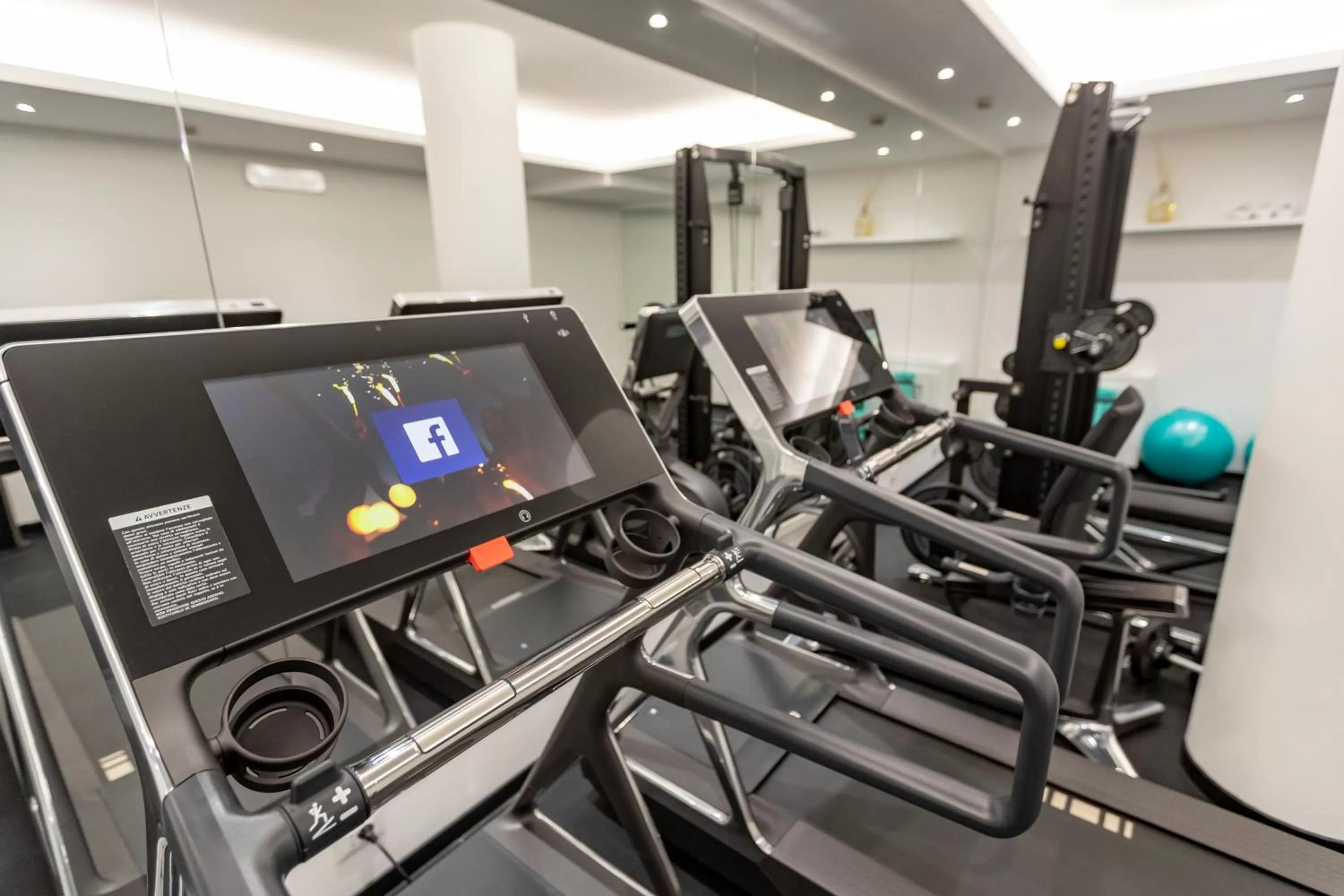 Fitness centre/facilities in River Chateau Hotel