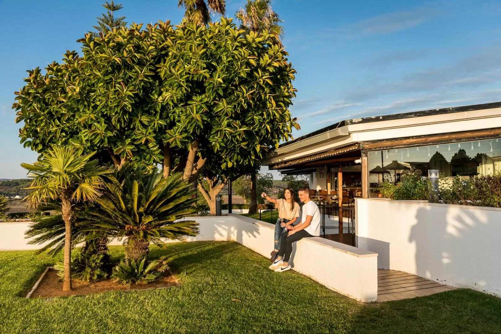 People in Parador de Ayamonte