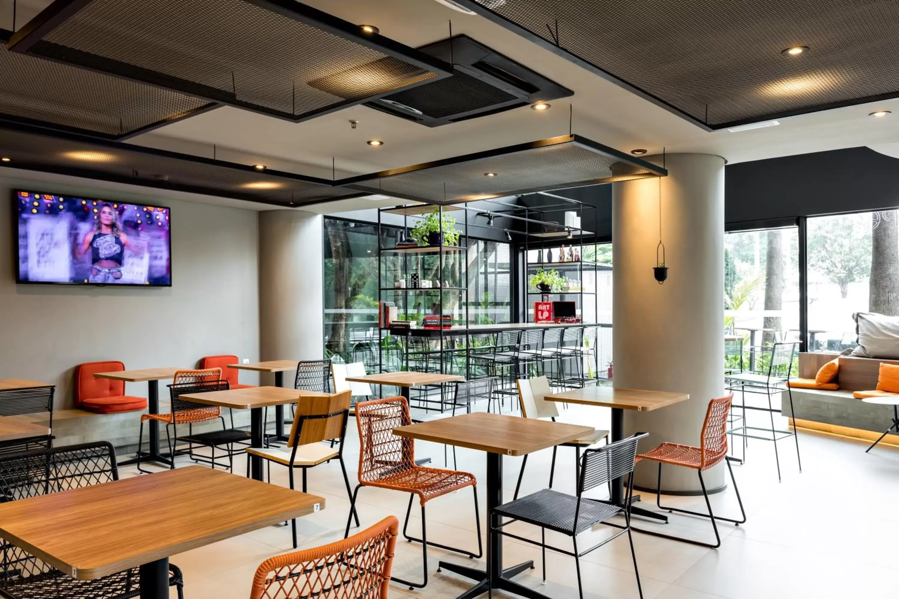 Lounge or bar, Restaurant/Places to Eat in ibis Sao Paulo Barra Funda