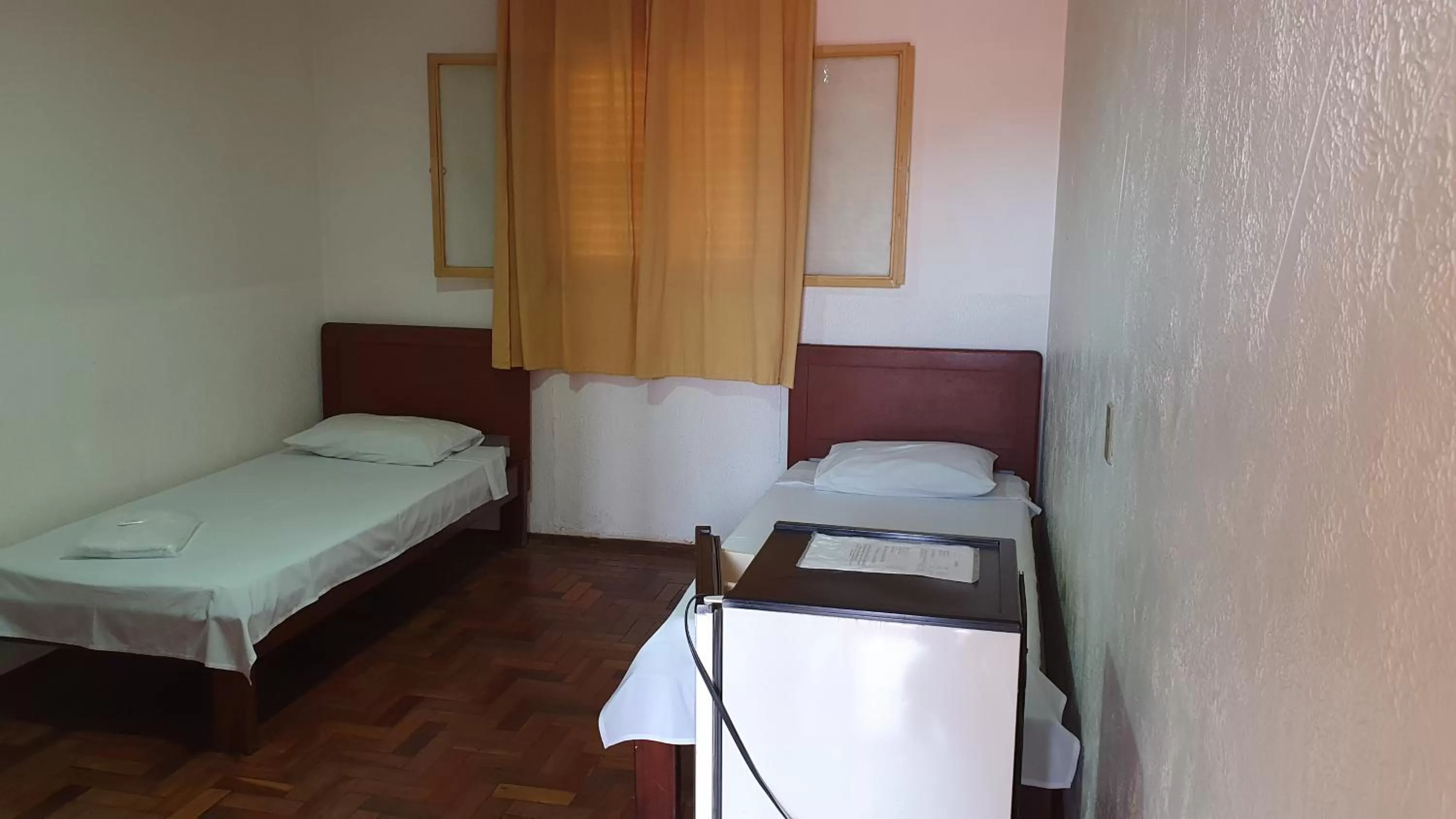 Bed in Hotel Sta Mônica Marília