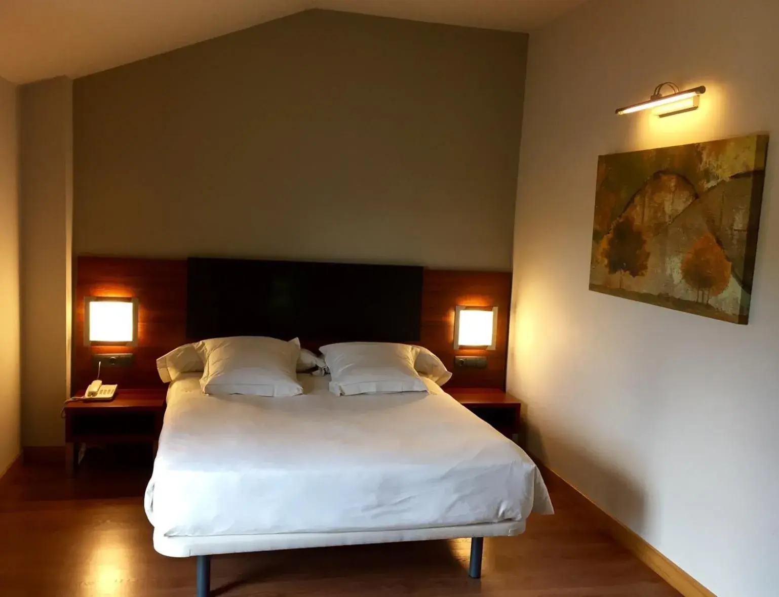 Photo of the whole room, Bed in Hotel Restaurante El Vall