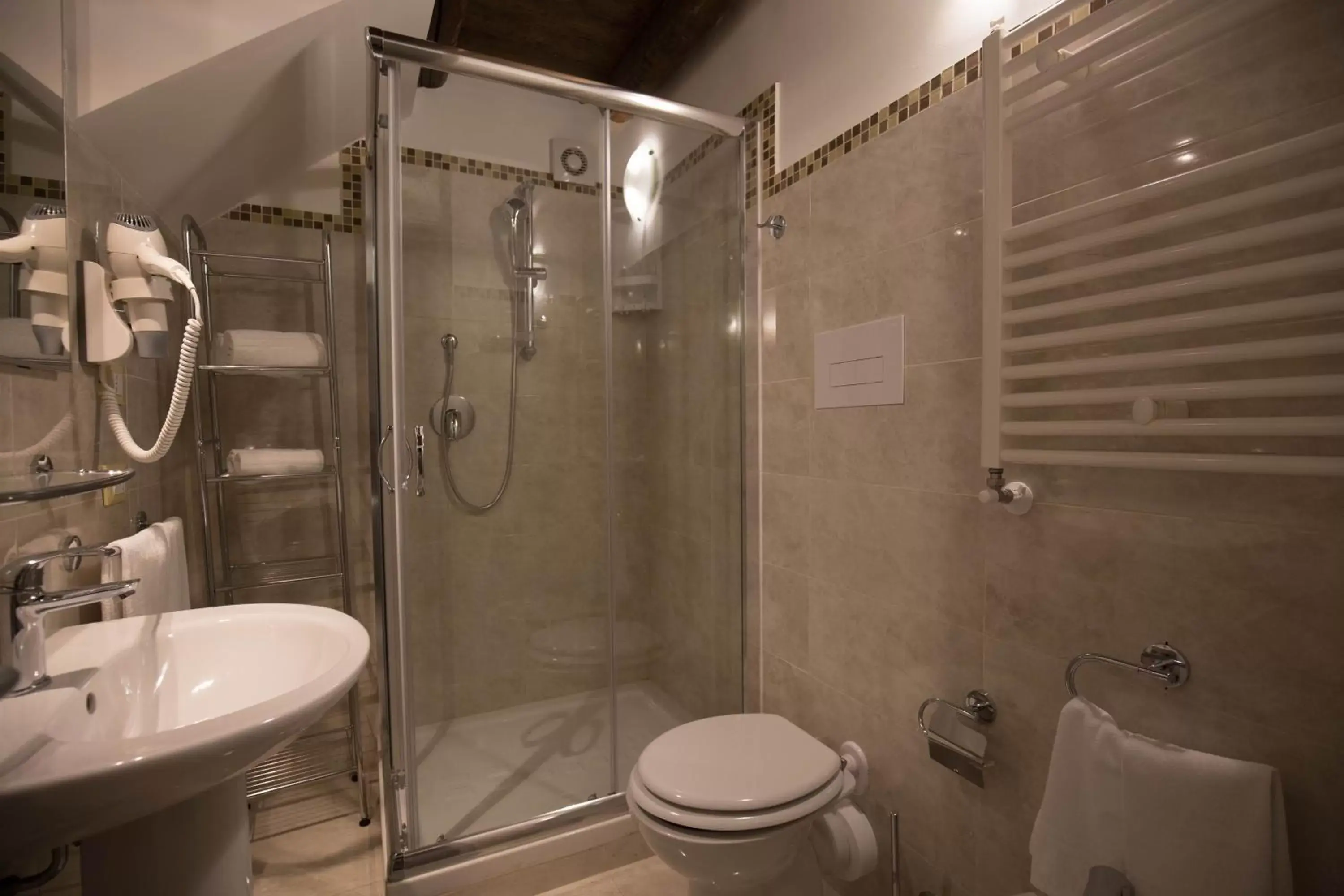 Bathroom in La Serenissima Hotel