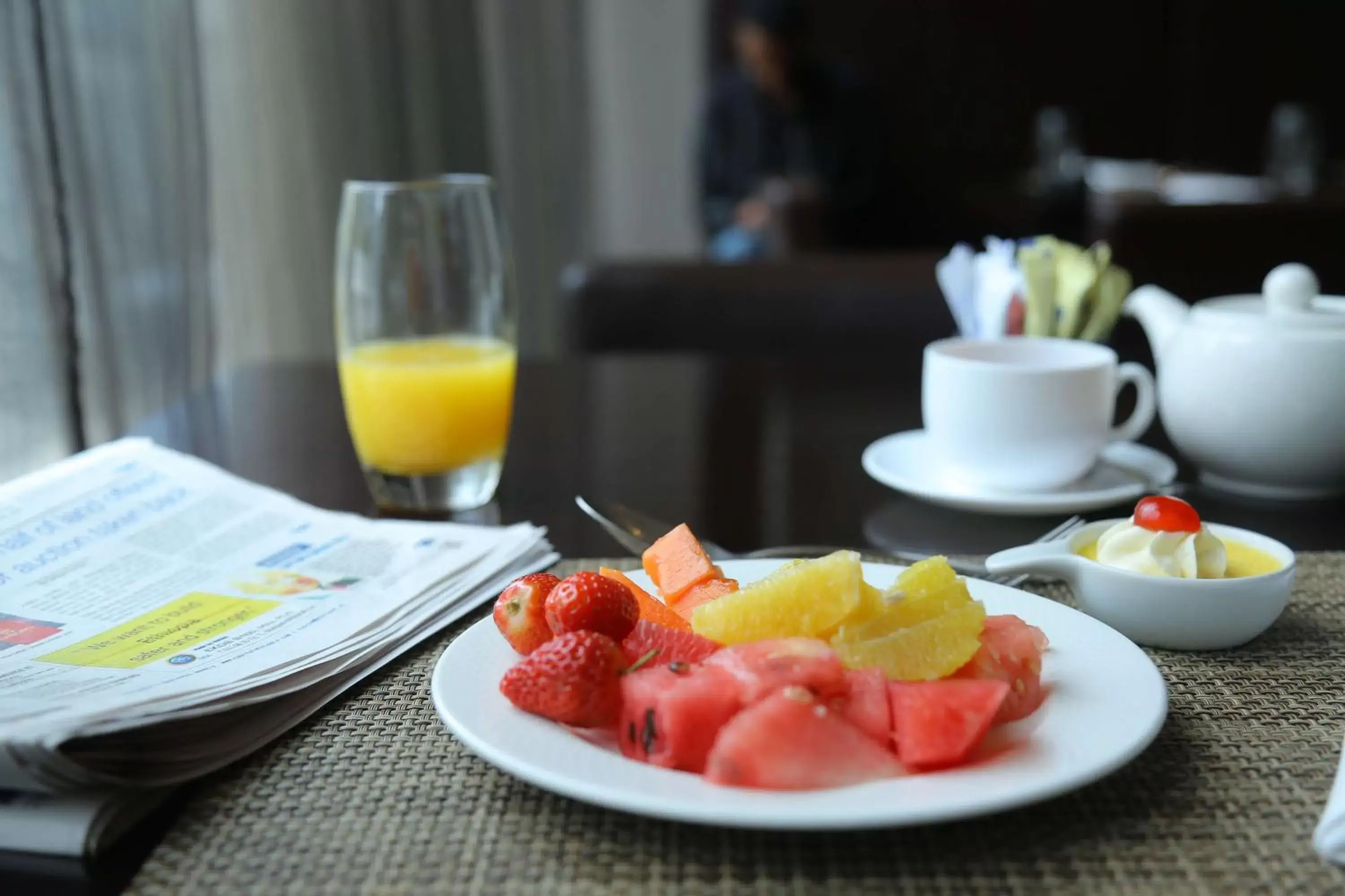 Restaurant/places to eat, Breakfast in Radisson Blu Hotel, Addis Ababa