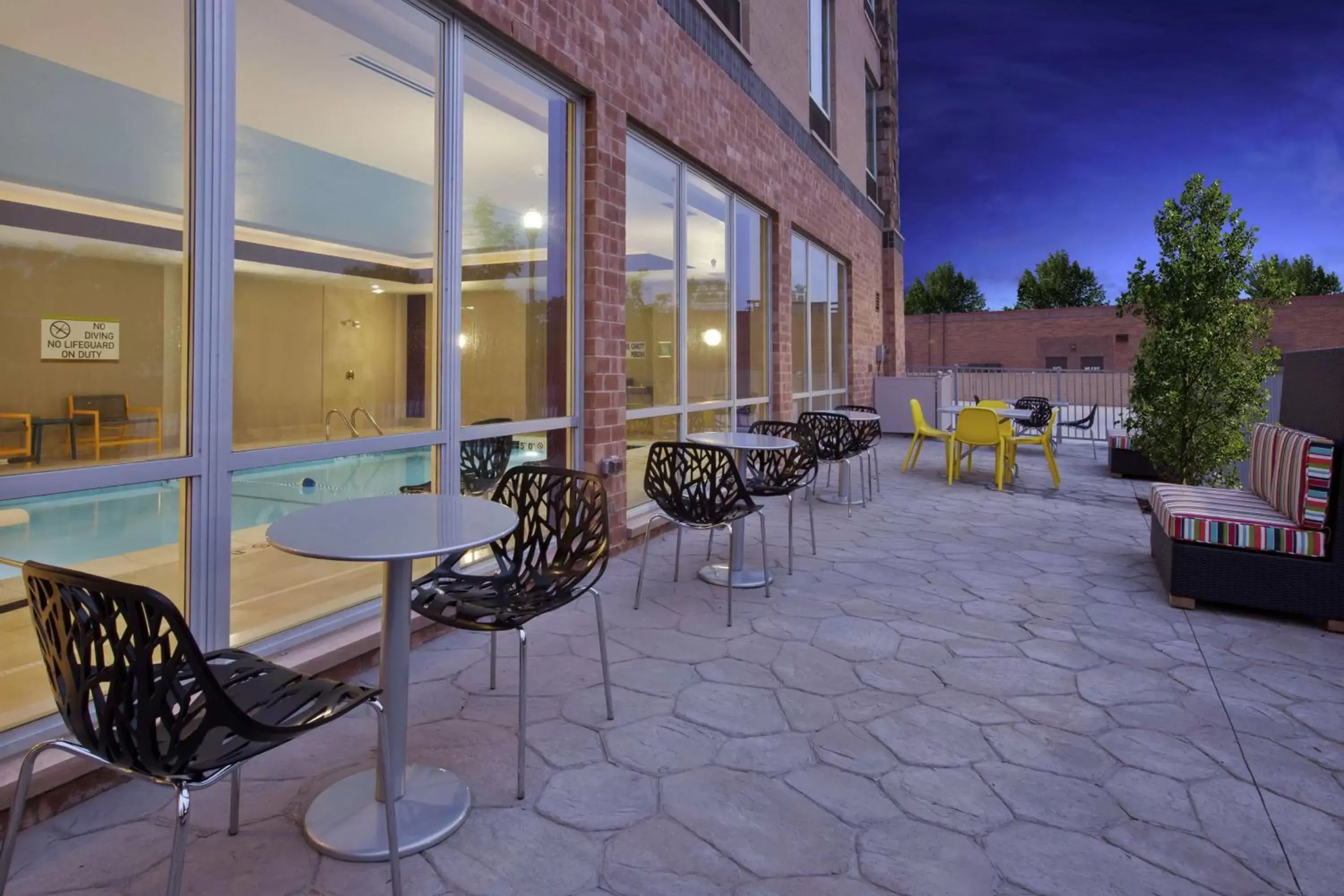 Patio in Home2 Suites By Hilton West Bloomfield, Mi