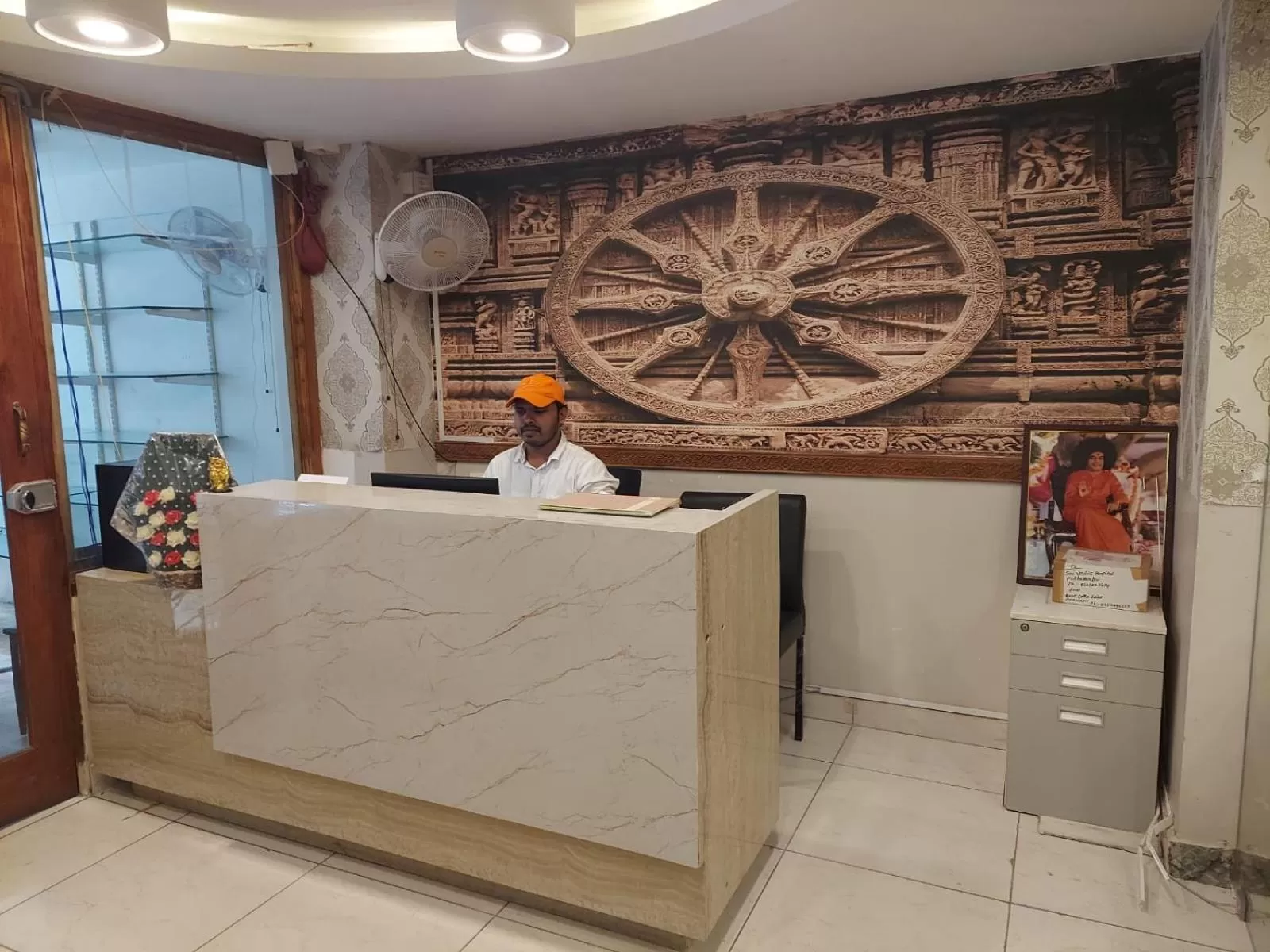 Lobby or reception in Aum Hotel