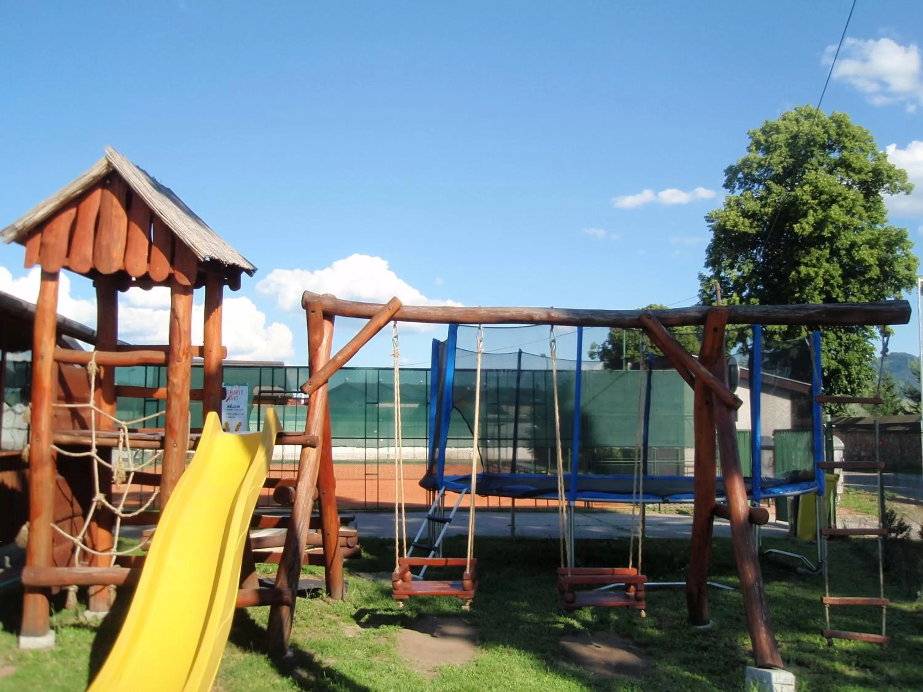 Children play ground in Penzion Fako