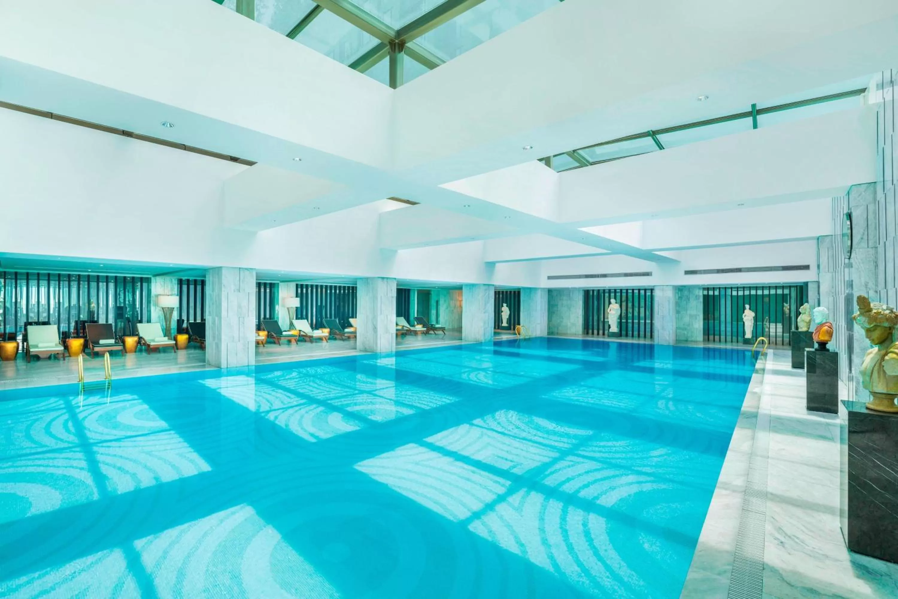 Swimming pool in The St Regis Shanghai Jingan - Where Downtown Luxury Meets Legendary Old Shanghai Jazz