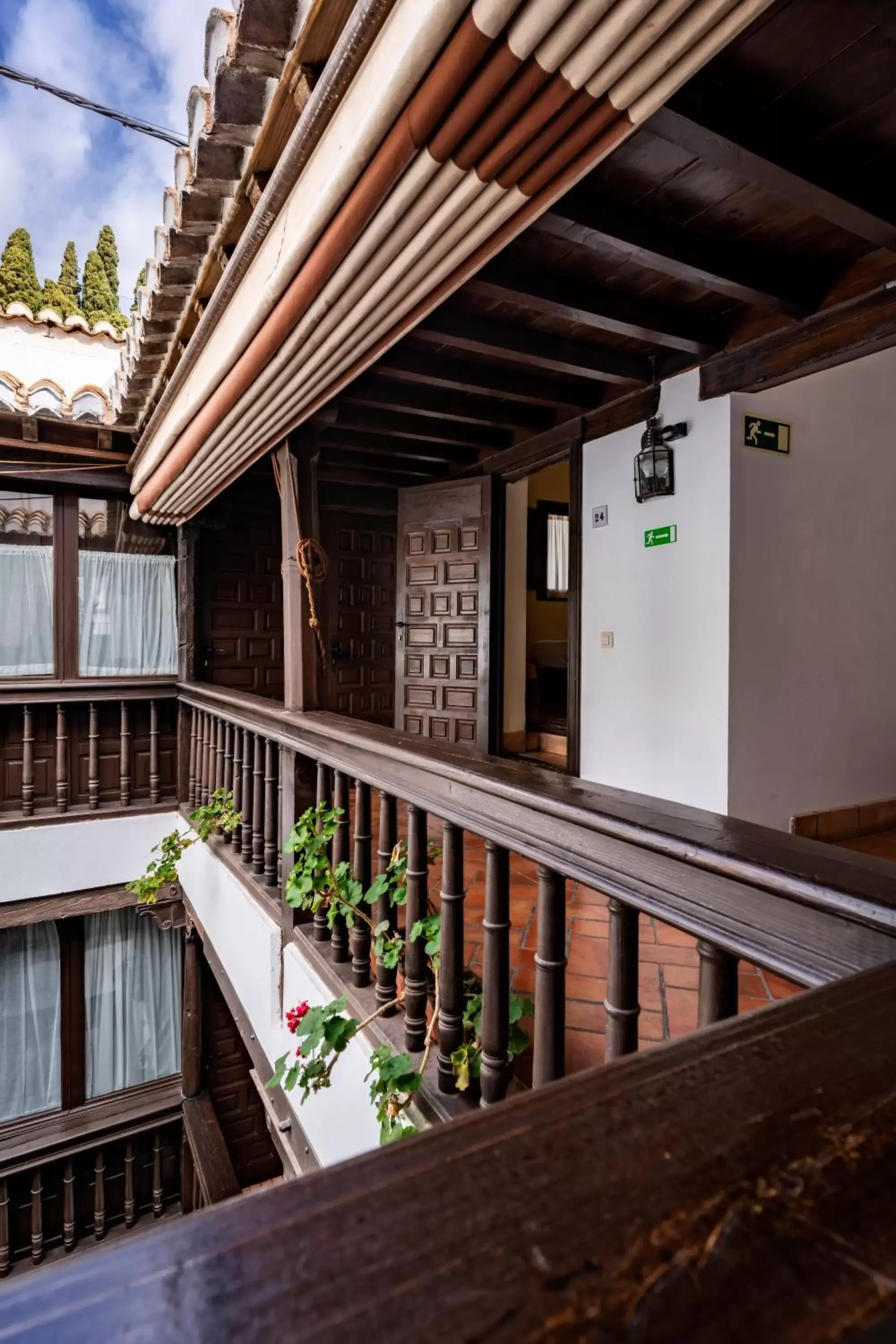 View (from property/room), Balcony/Terrace in Casa del Capitel Nazarí