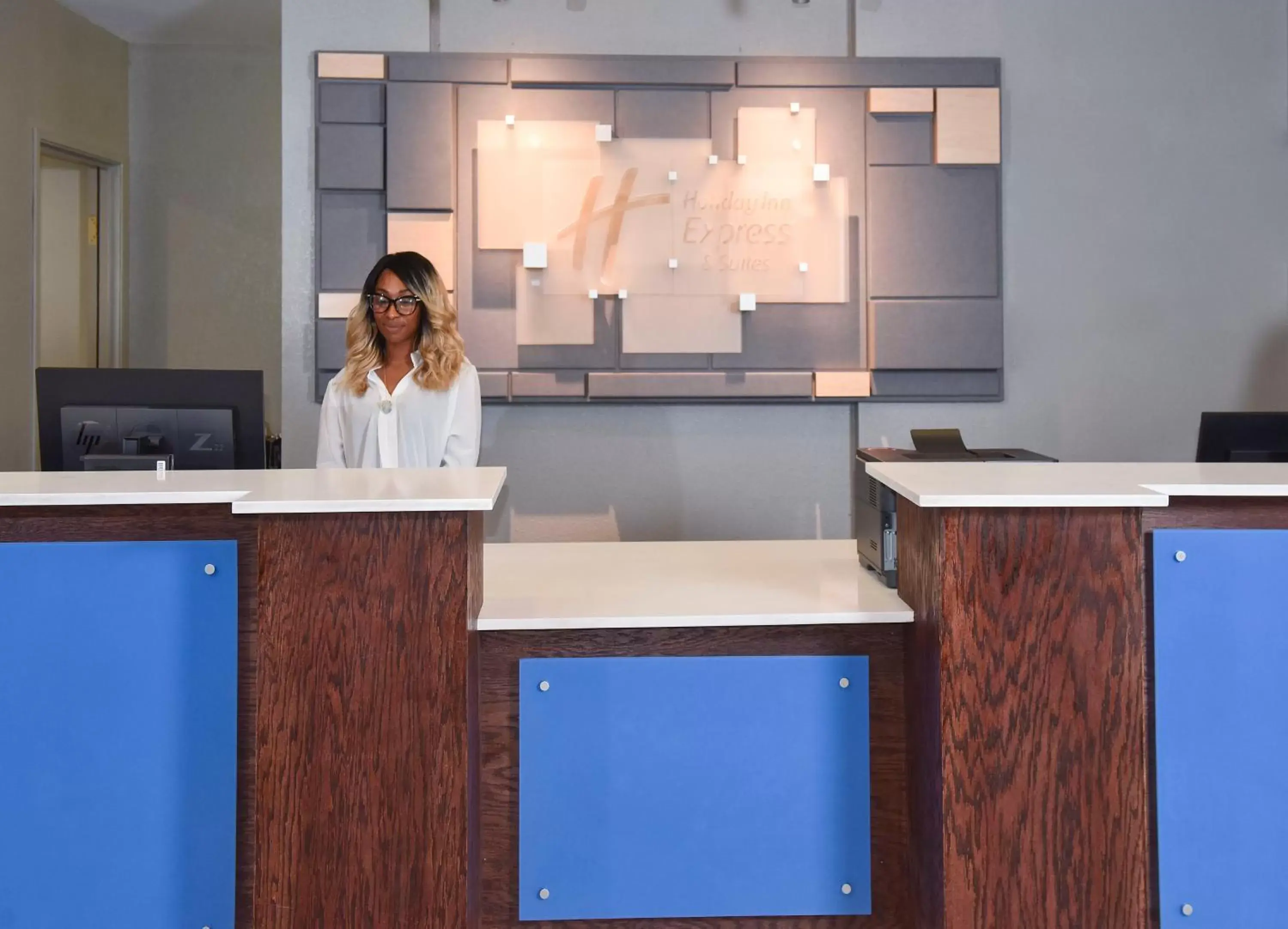 Property building, Lobby/Reception in Holiday Inn Express Hotel & Suites Selma, an IHG Hotel