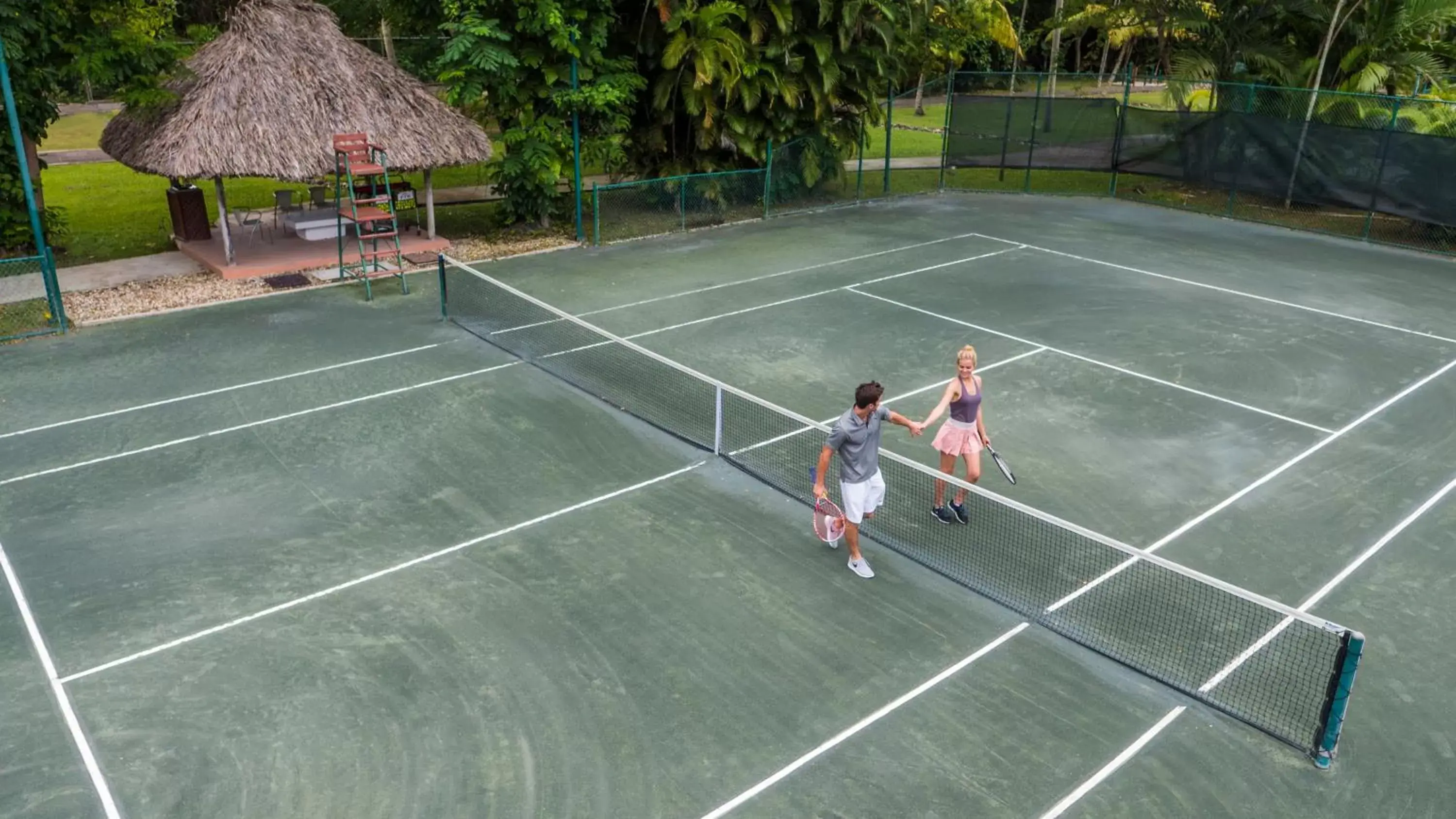 Activities, Tennis/Squash in Couples Swept Away